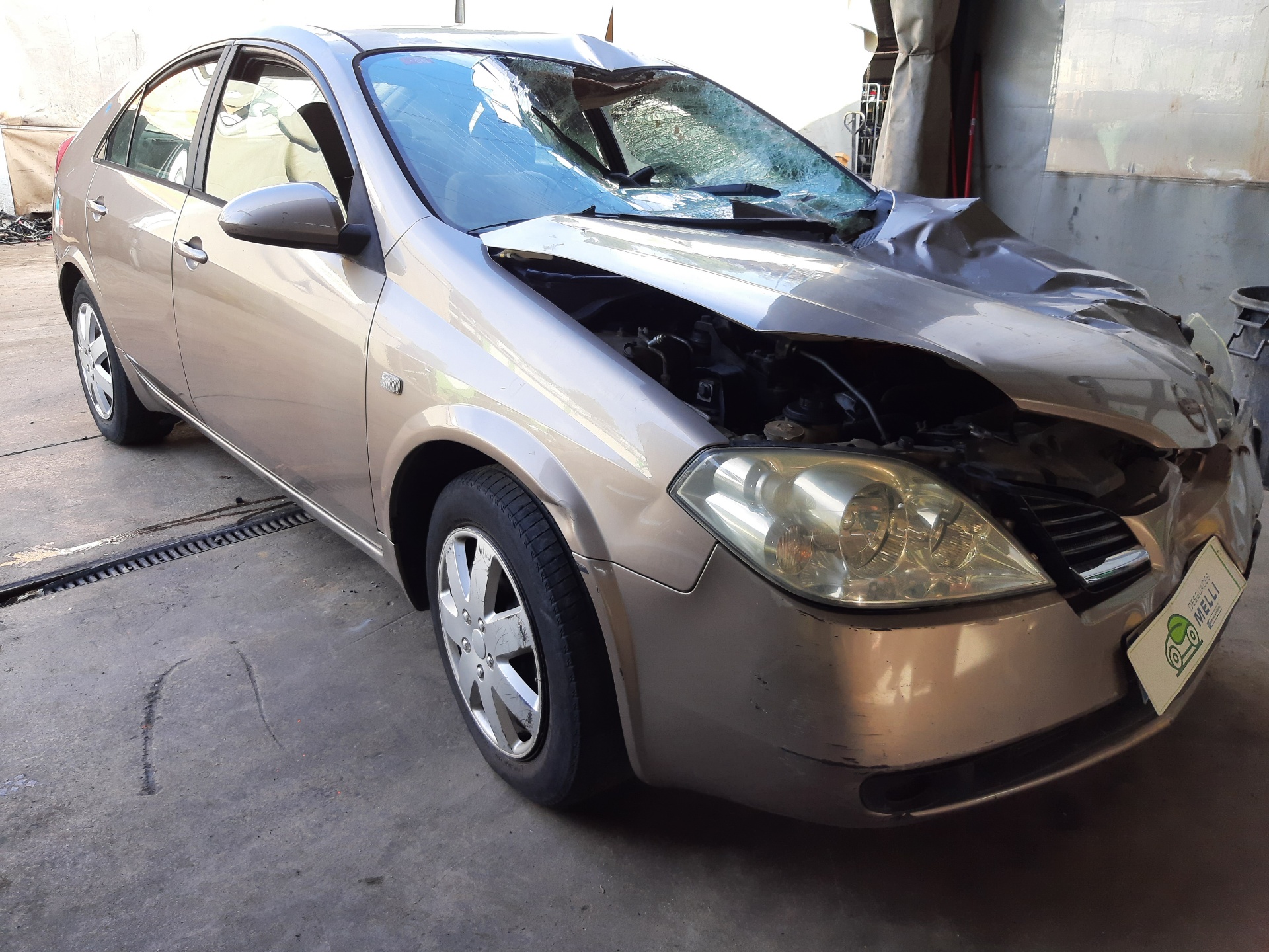 NISSAN Primera P12 (2001-2008) Интеркулер радиатор 14461AW300 25327763