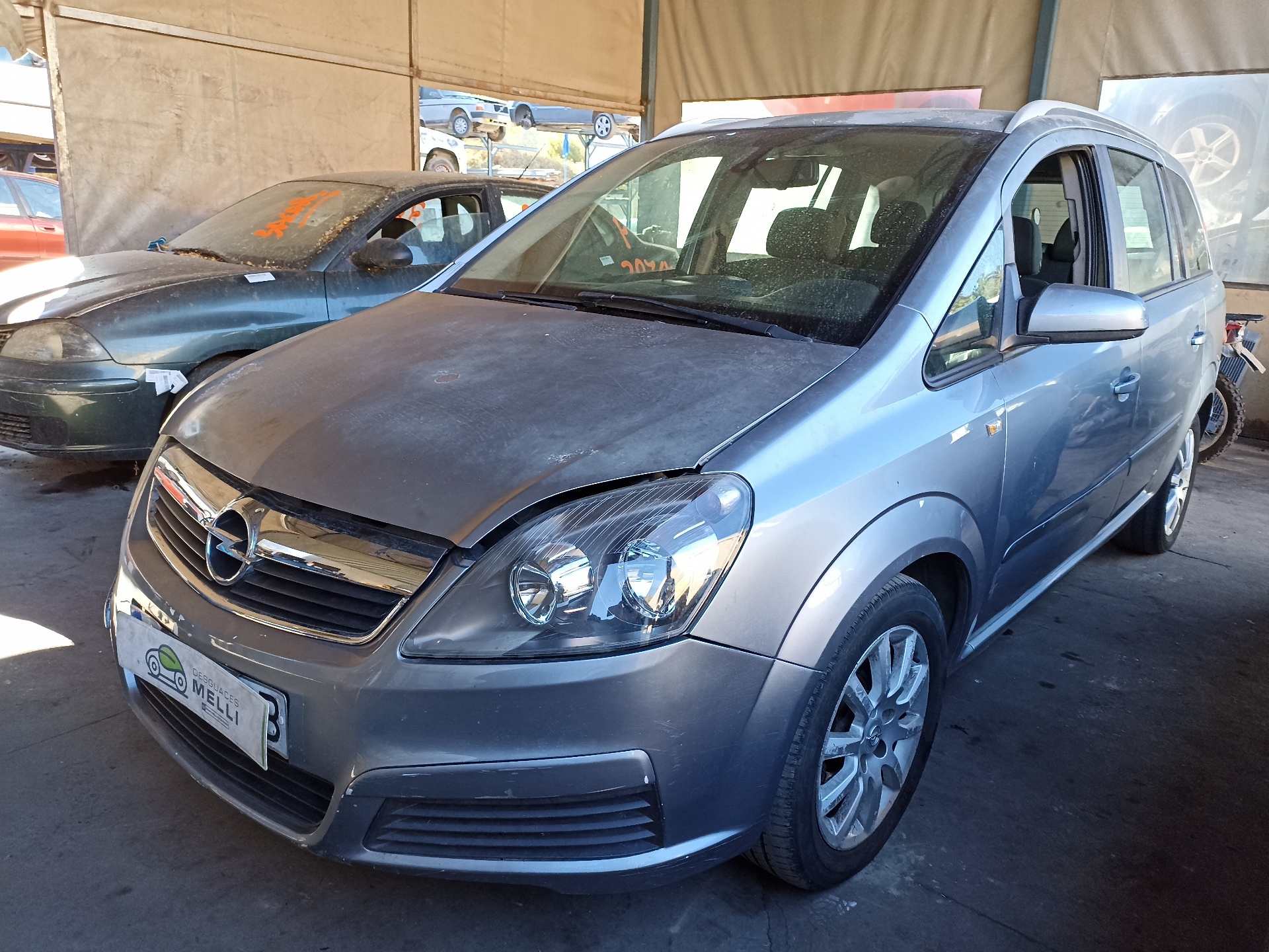 OPEL Zafira B (2005-2010) Замок задней правой двери 13210739 22455790