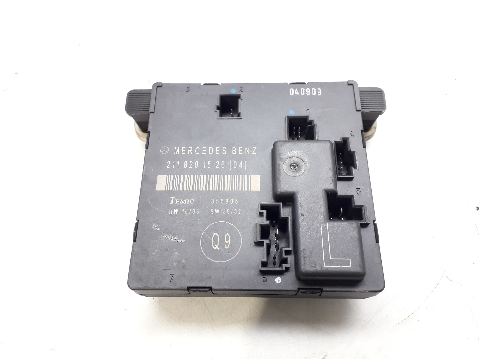 MERCEDES-BENZ E-Class W211/S211 (2002-2009) Other Control Units 2118201526 22457338