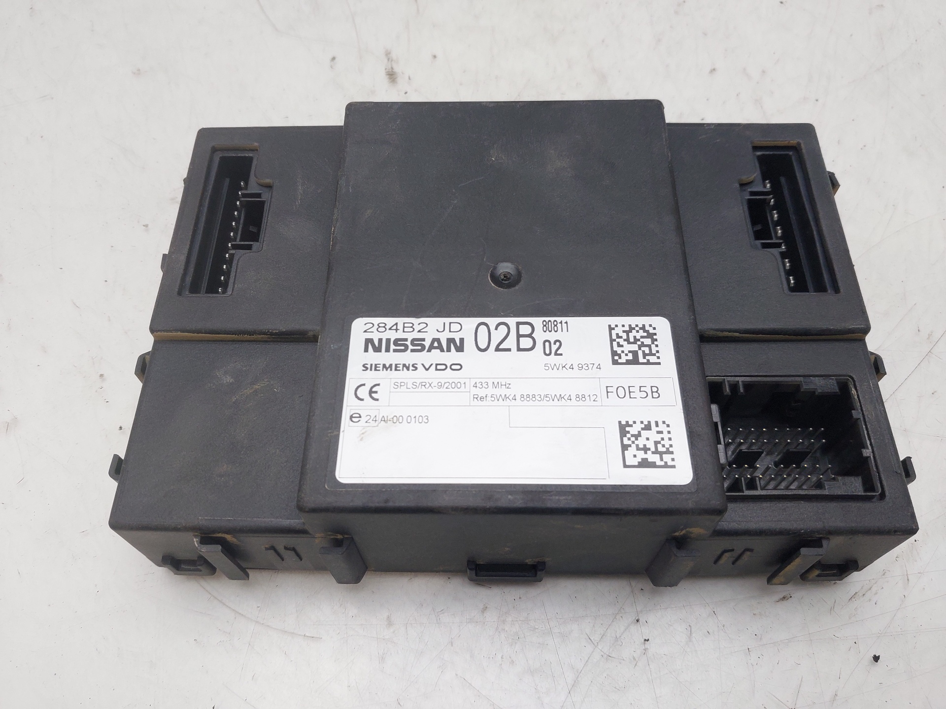 NISSAN Qashqai 1 generation (2007-2014) Other Control Units 284B2JD 20491082