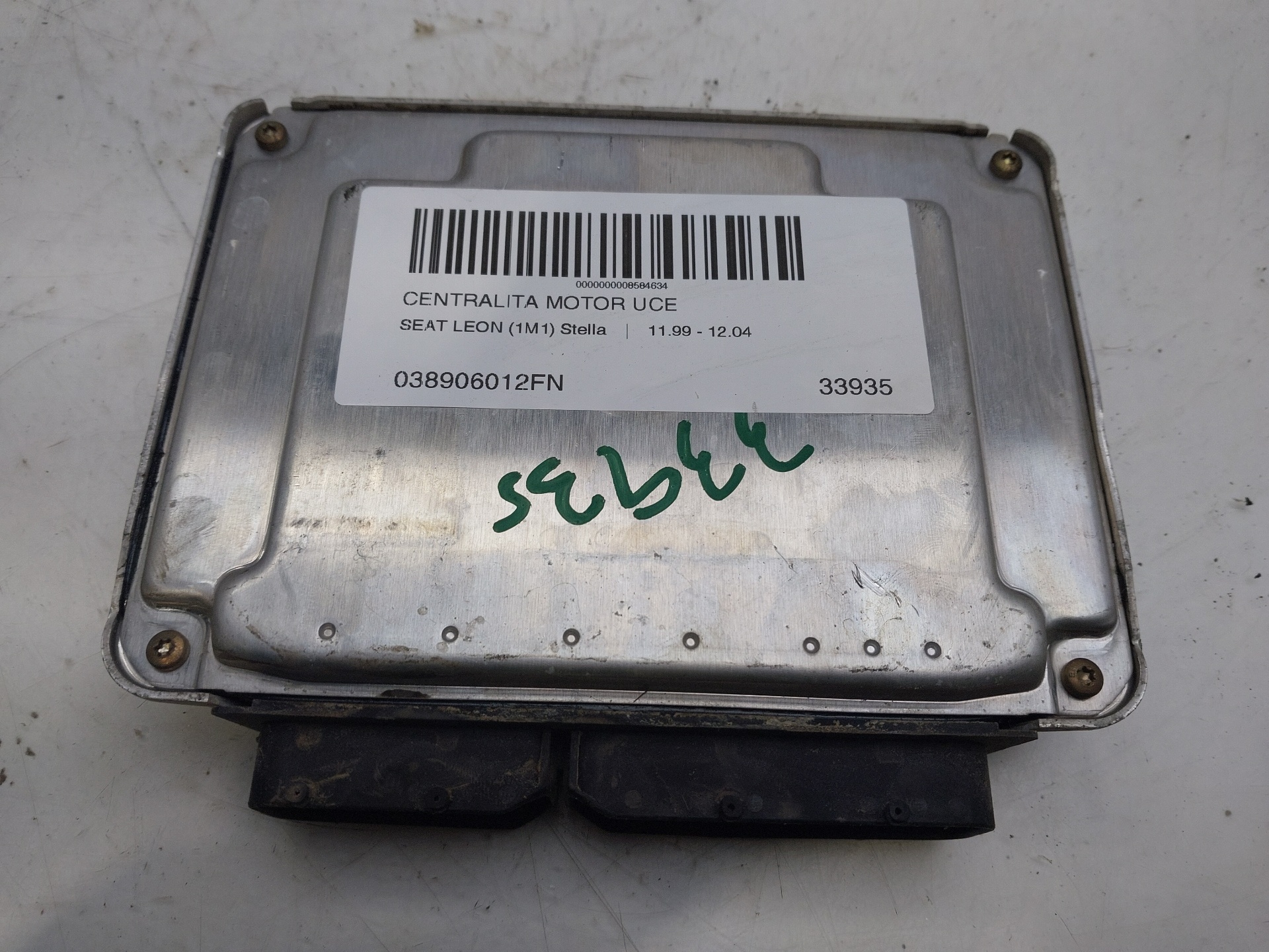 SEAT Leon 1 generation (1999-2005) Motorkontrollenhet ECU 038906012FN 23527870