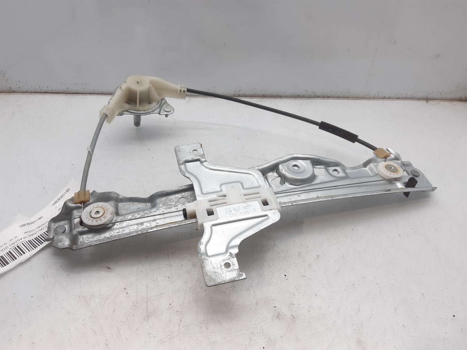 CITROËN C3 1 generation (2002-2010) Rear left door window lifter 9815998380 24993490