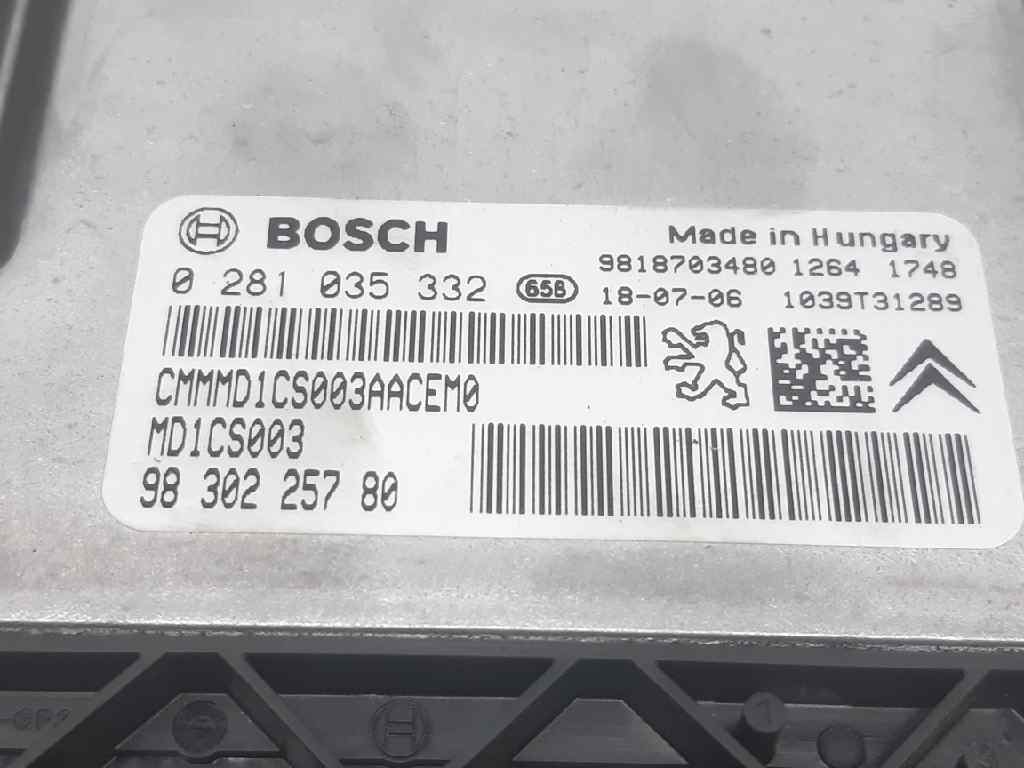 PEUGEOT 308 T9 (2013-2021) Блок керування двигуном ECU 9830225780 18439358