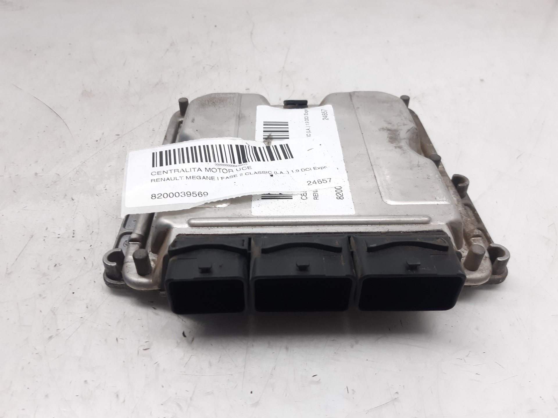 RENAULT Megane 2 generation (2002-2012) Engine Control Unit ECU 8200039569 18713896