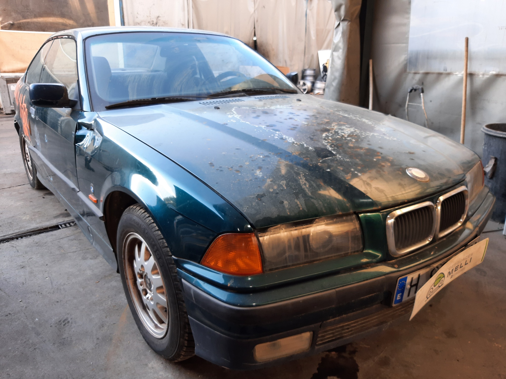 BMW 3 Series E36 (1990-2000) Difūzoriaus ventiliatorius 64541392913 22664747