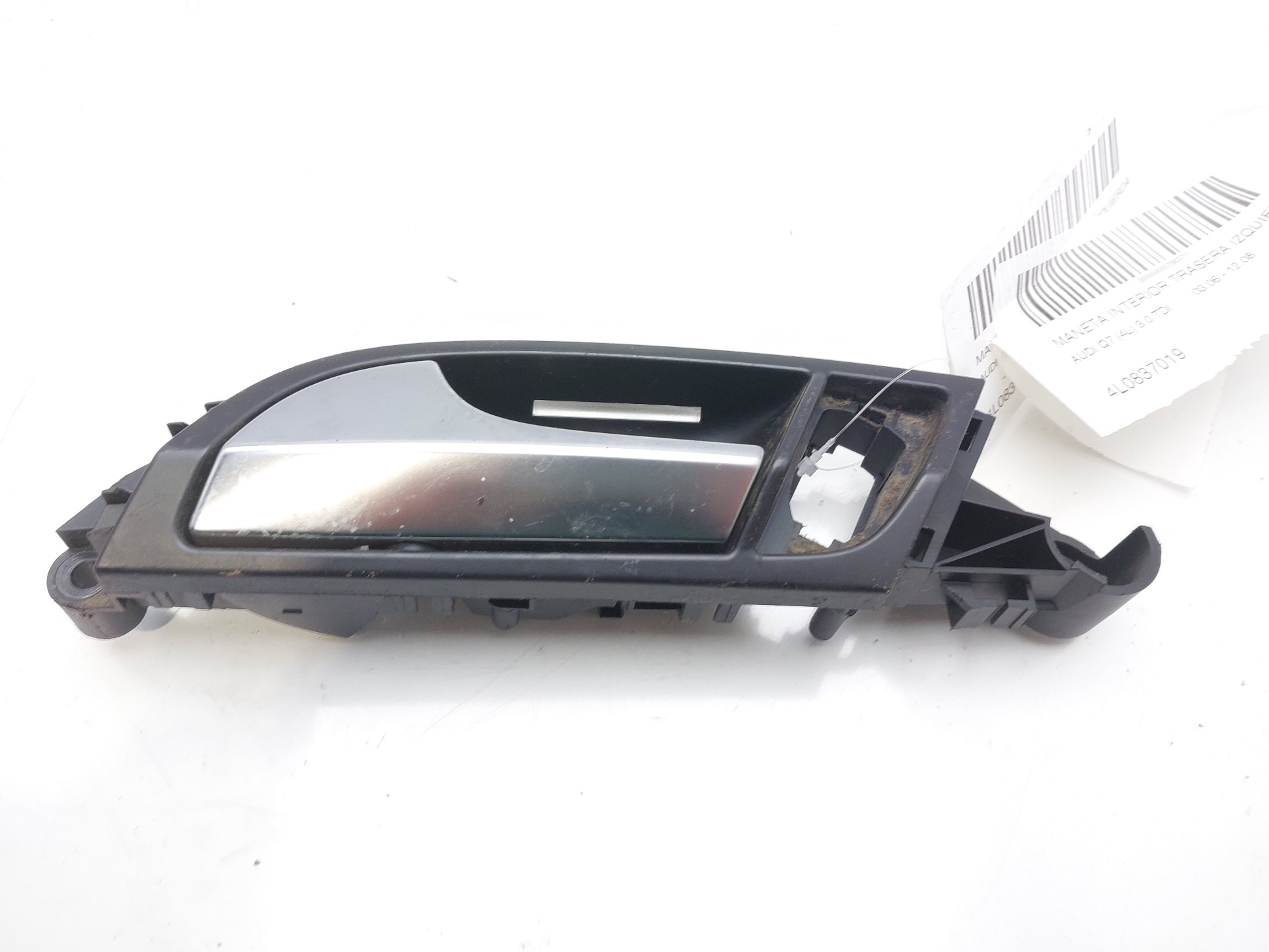 AUDI Q7 4L (2005-2015) Left Rear Internal Opening Handle 4L0837019 22460308