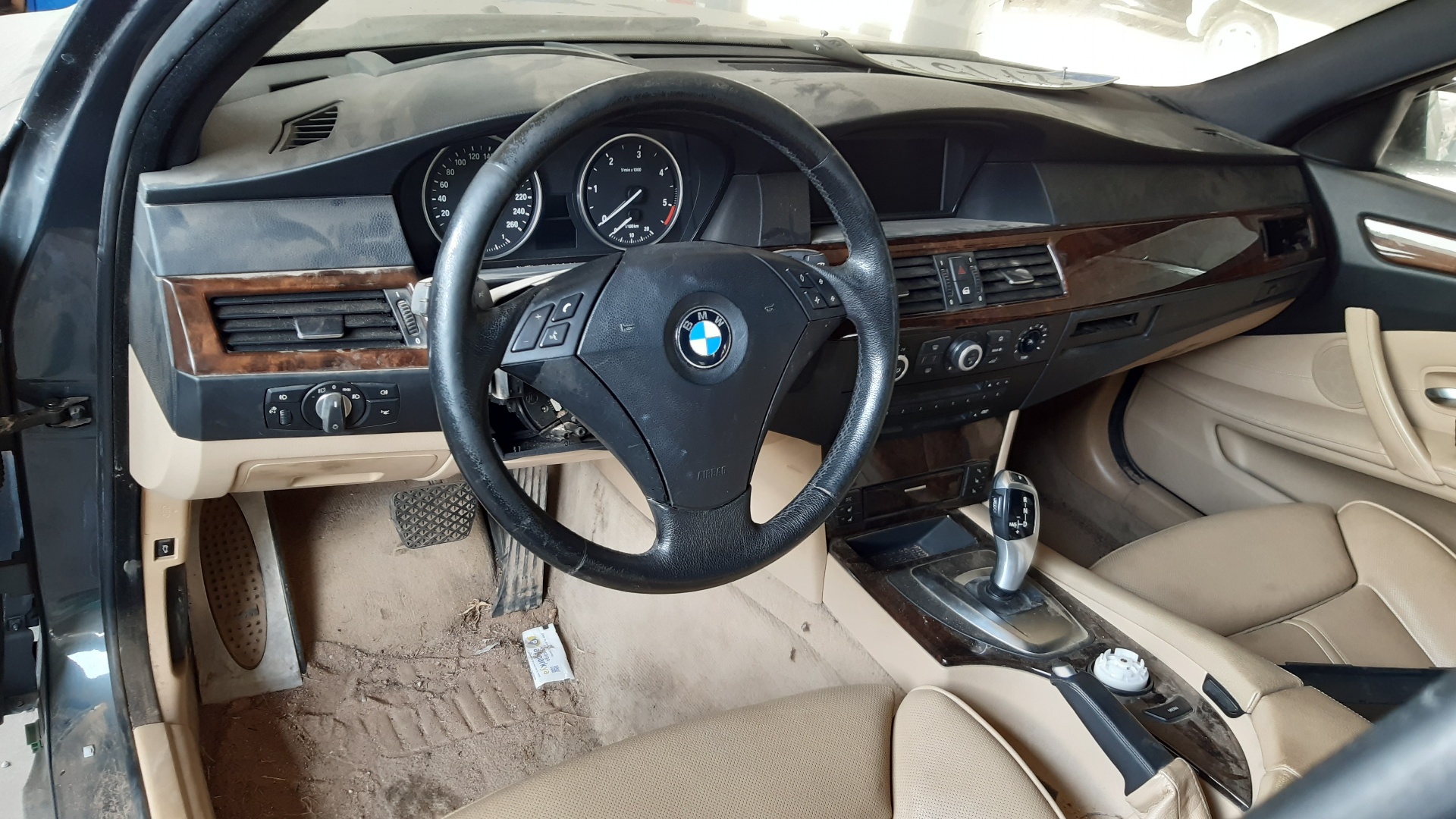 BMW 5 Series E60/E61 (2003-2010) Galinių kairių durų spyna 7202147 18696257