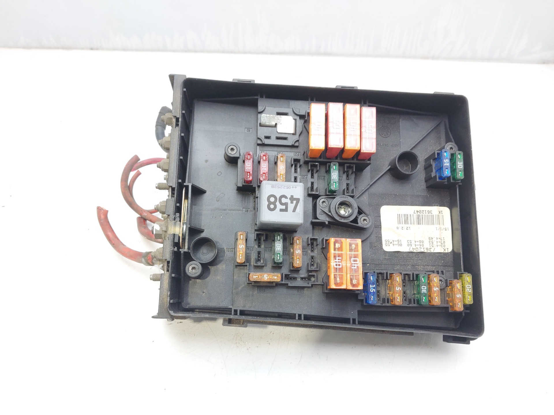 VOLKSWAGEN Jetta 5 generation (2005-2011) Fuse Box 1K0937125 20992412