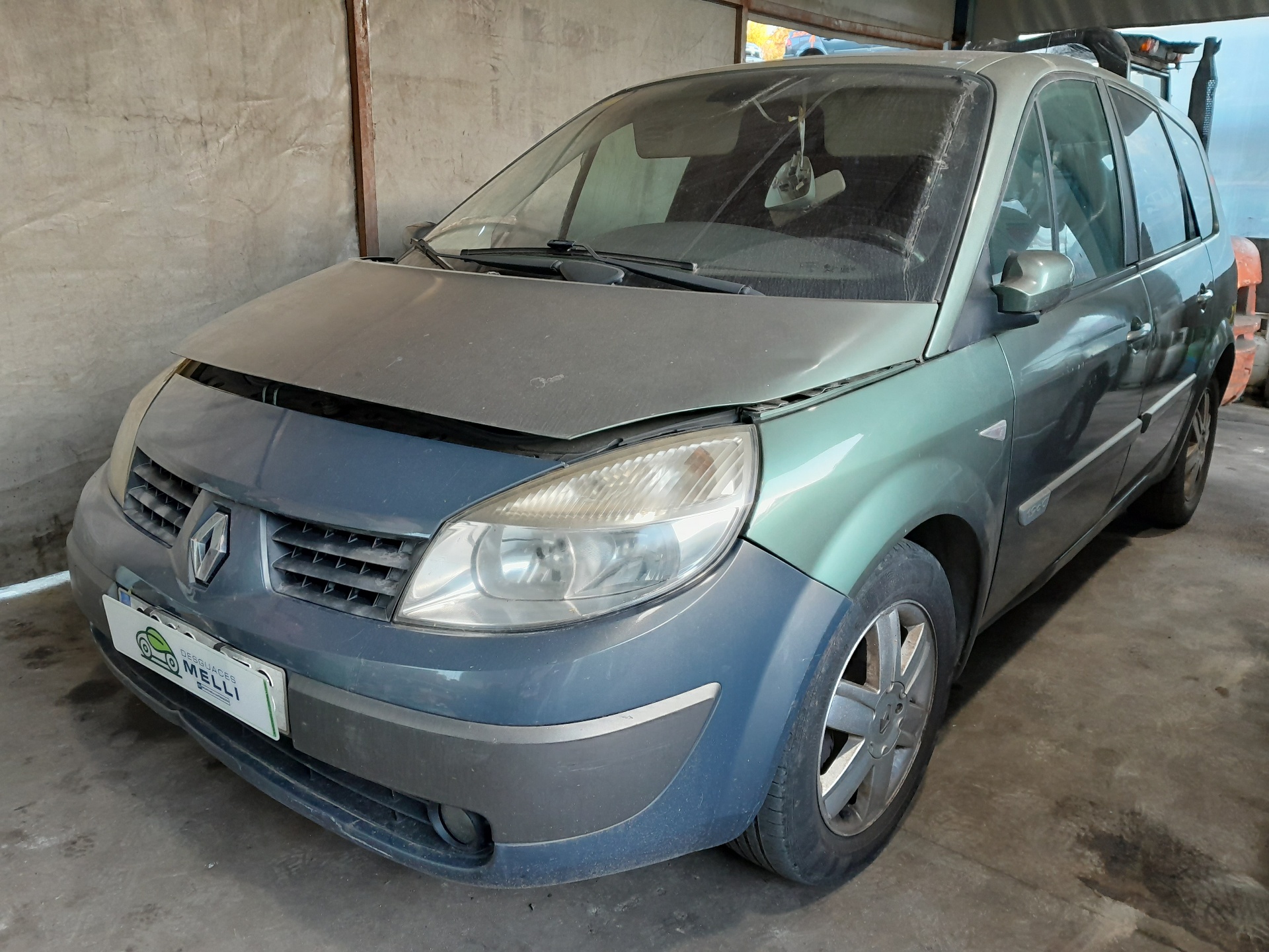 RENAULT Scenic 2 generation (2003-2010) Преден ляв фар за мъгла 8200074008 20148648