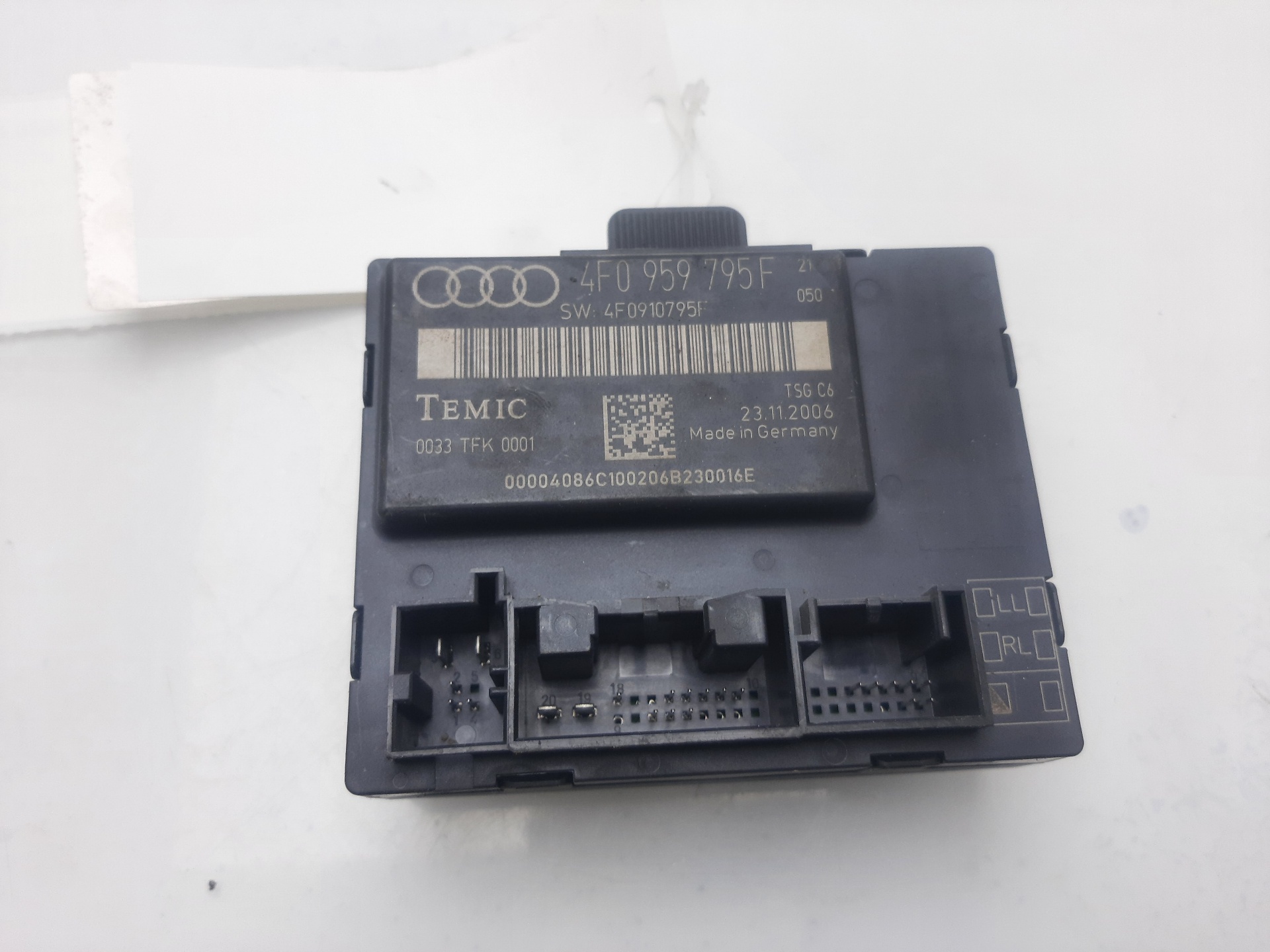 TOYOTA Avensis 3 generation (2009-2020) Other Control Units 4F0959795F 25762071