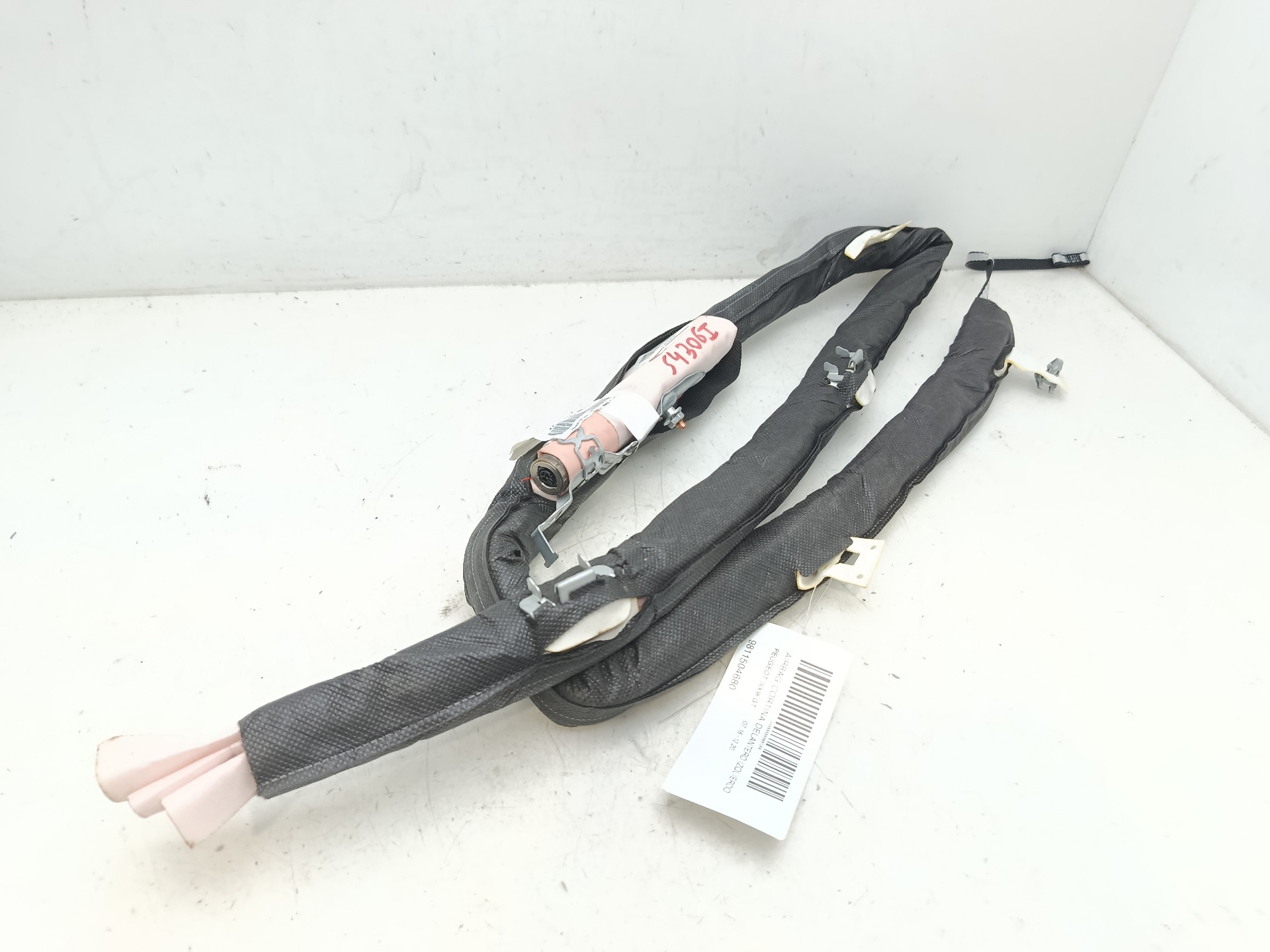 Front curtain airbag lh 9811504680 de Peugeot 3008 2011-2012 - pieza usada