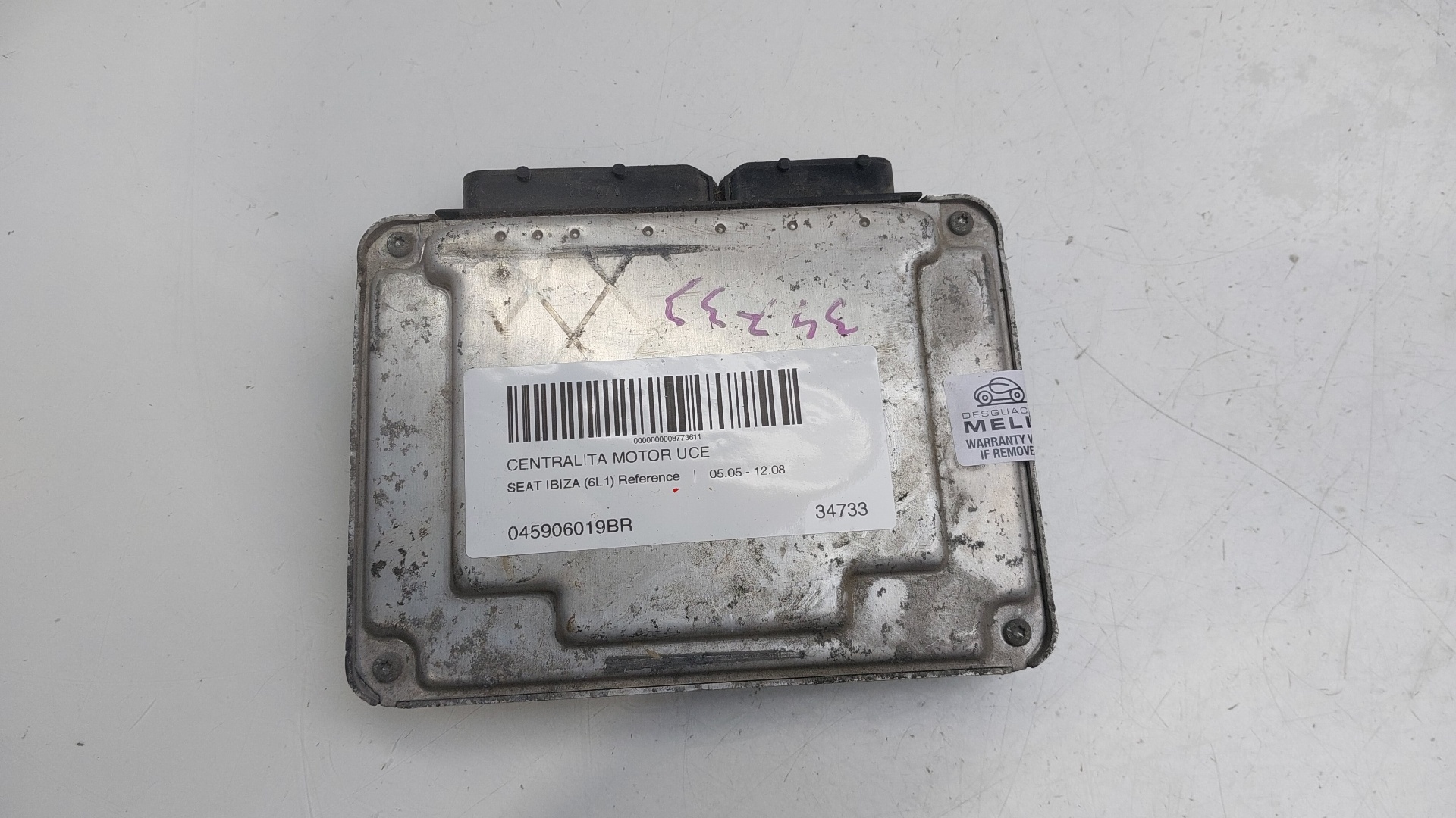 SEAT Ibiza 3 generation (2002-2008) Блок управления двигателем 045906019BR 25304475