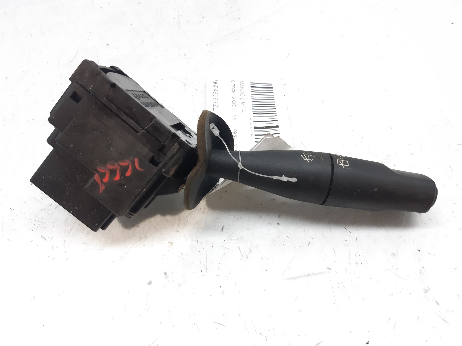 CITROËN Saxo 2 generation (1996-2004) Indicator Wiper Stalk Switch 96049597ZL 18782891