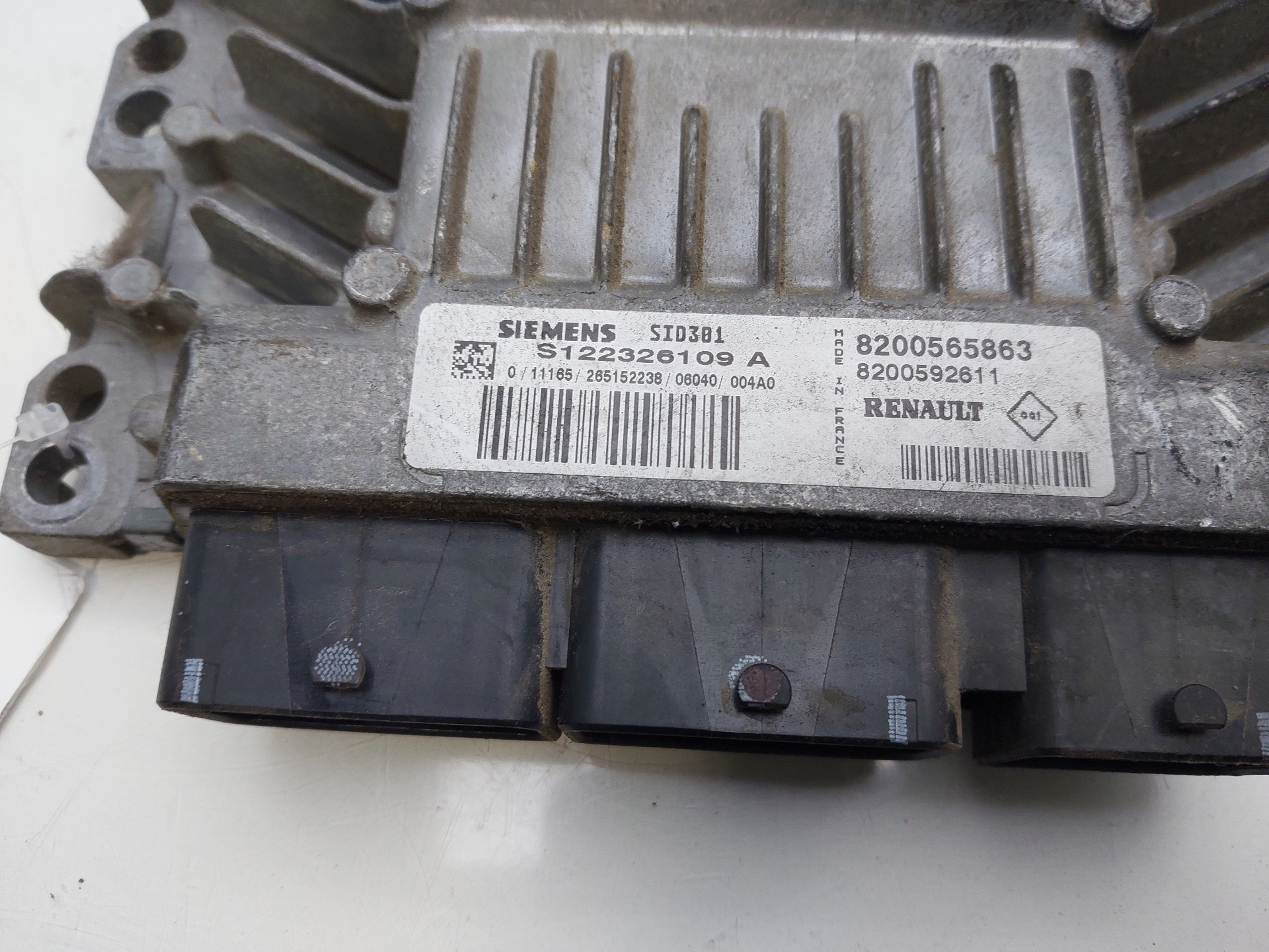 RENAULT Megane 2 generation (2002-2012) Motora vadības bloks 8200565863 20148932