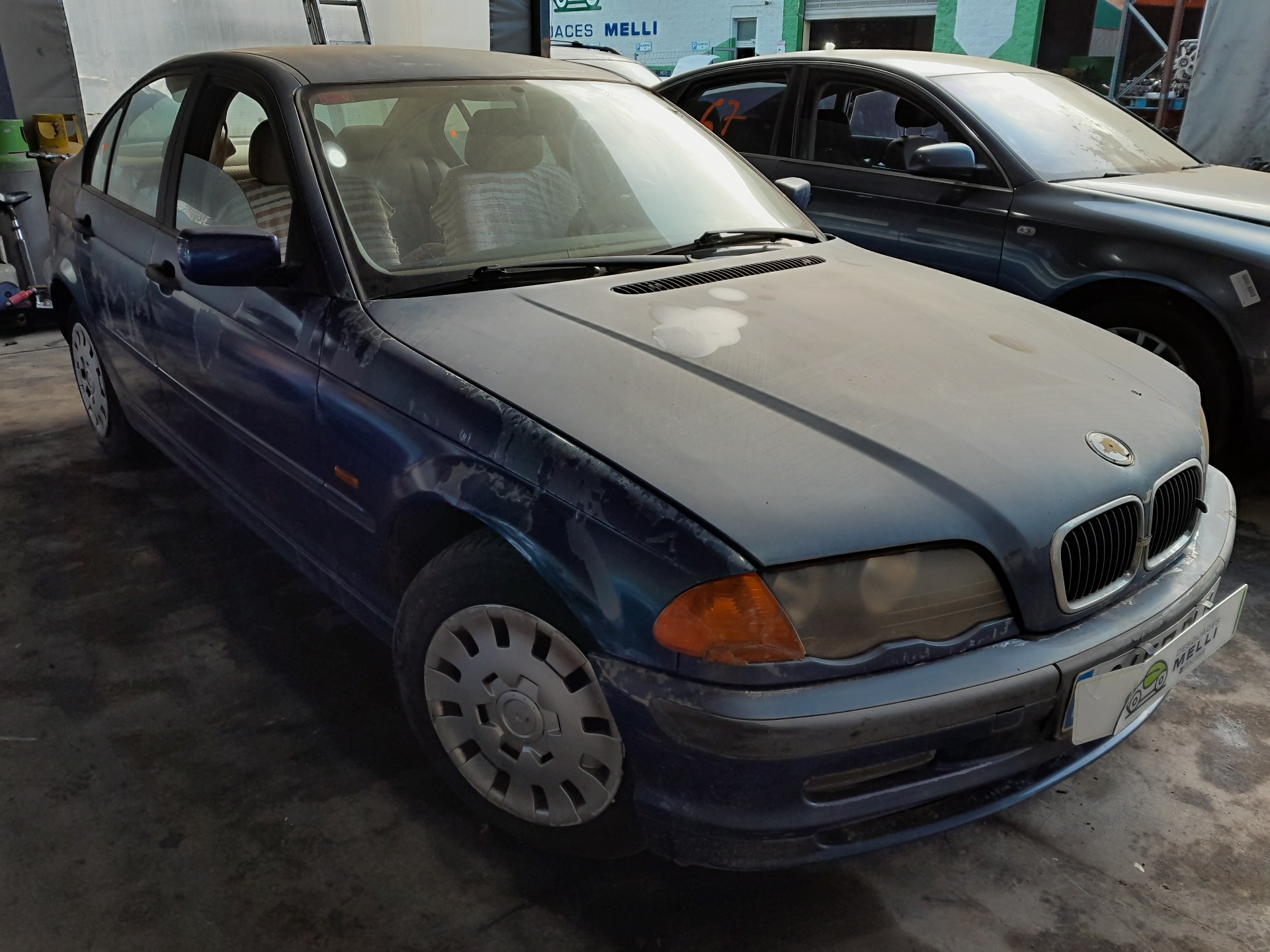 BMW 3 Series E46 (1997-2006) Подрулевой переключатель 8363664 22586355