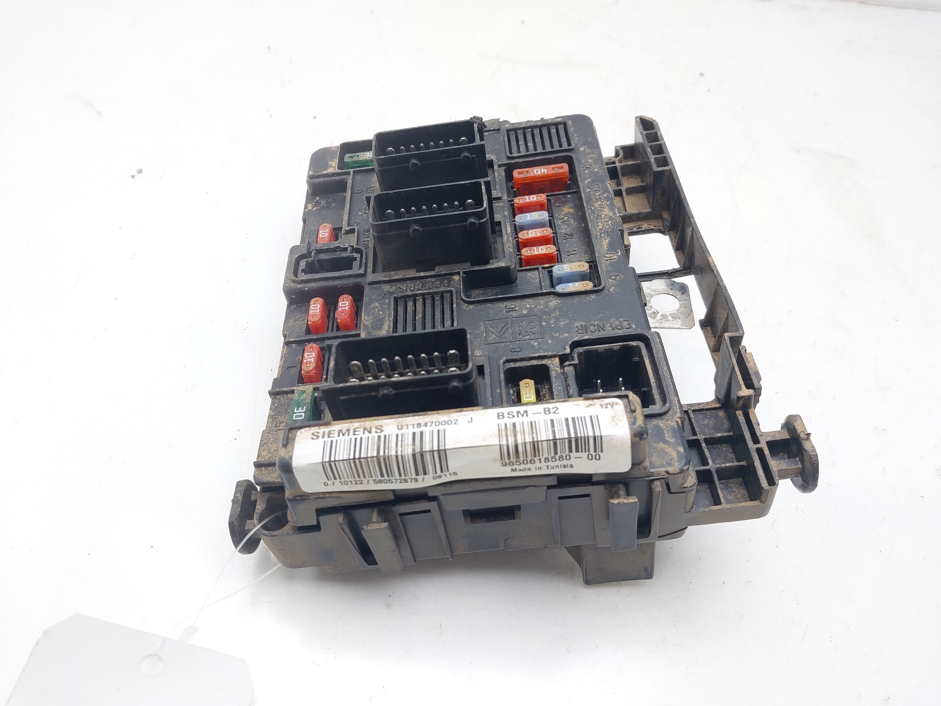 PEUGEOT Partner 1 generation (1996-2012) Fuse Box 9650618580 23562650