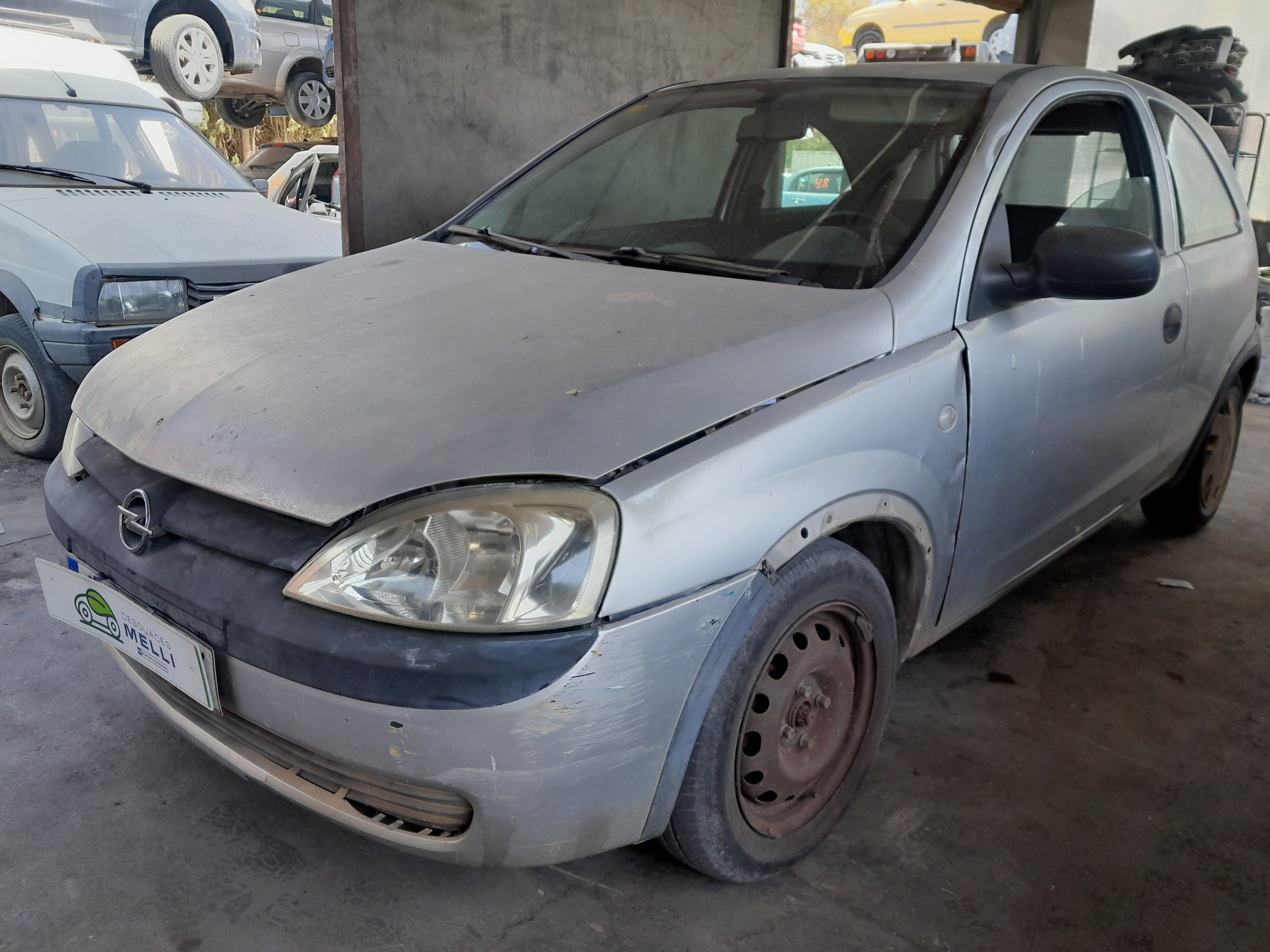 RENAULT Corsa C (2000-2006) Priekinių kairių durų spyna 24434882 22341634