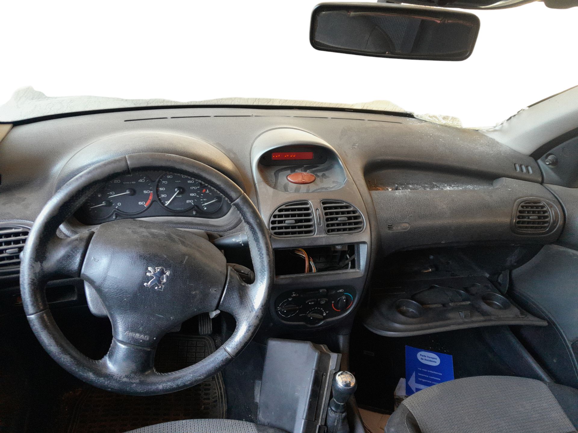 PEUGEOT 206 1 generation (1998-2009) Стартер 9640825280 26604490