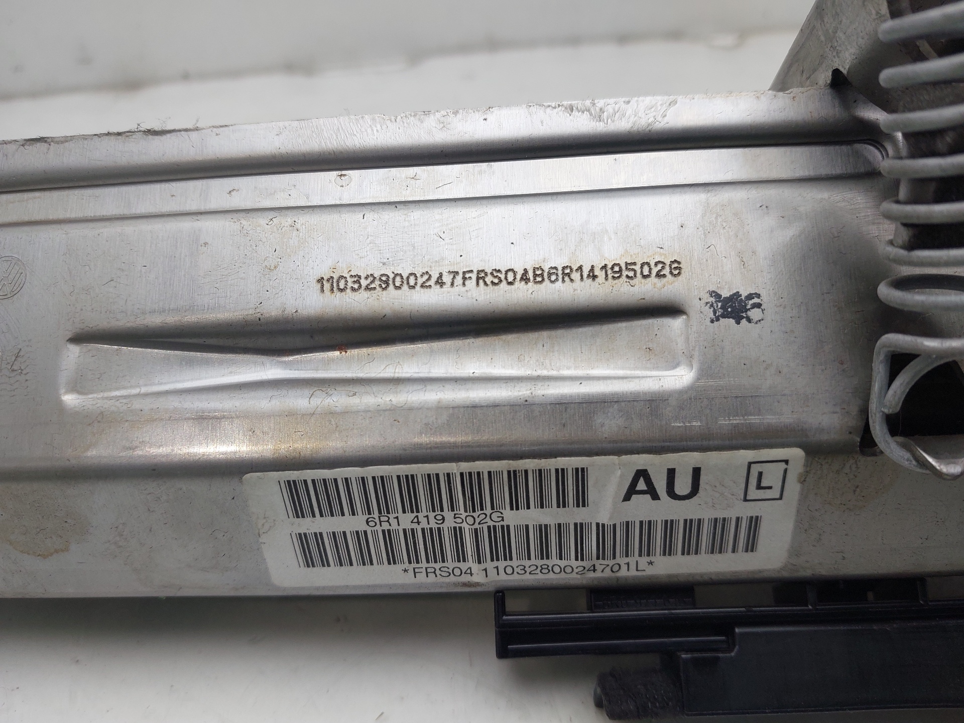 AUDI A1 8X (2010-2020) Steering Column Mechanism 6R1419502G 23102864