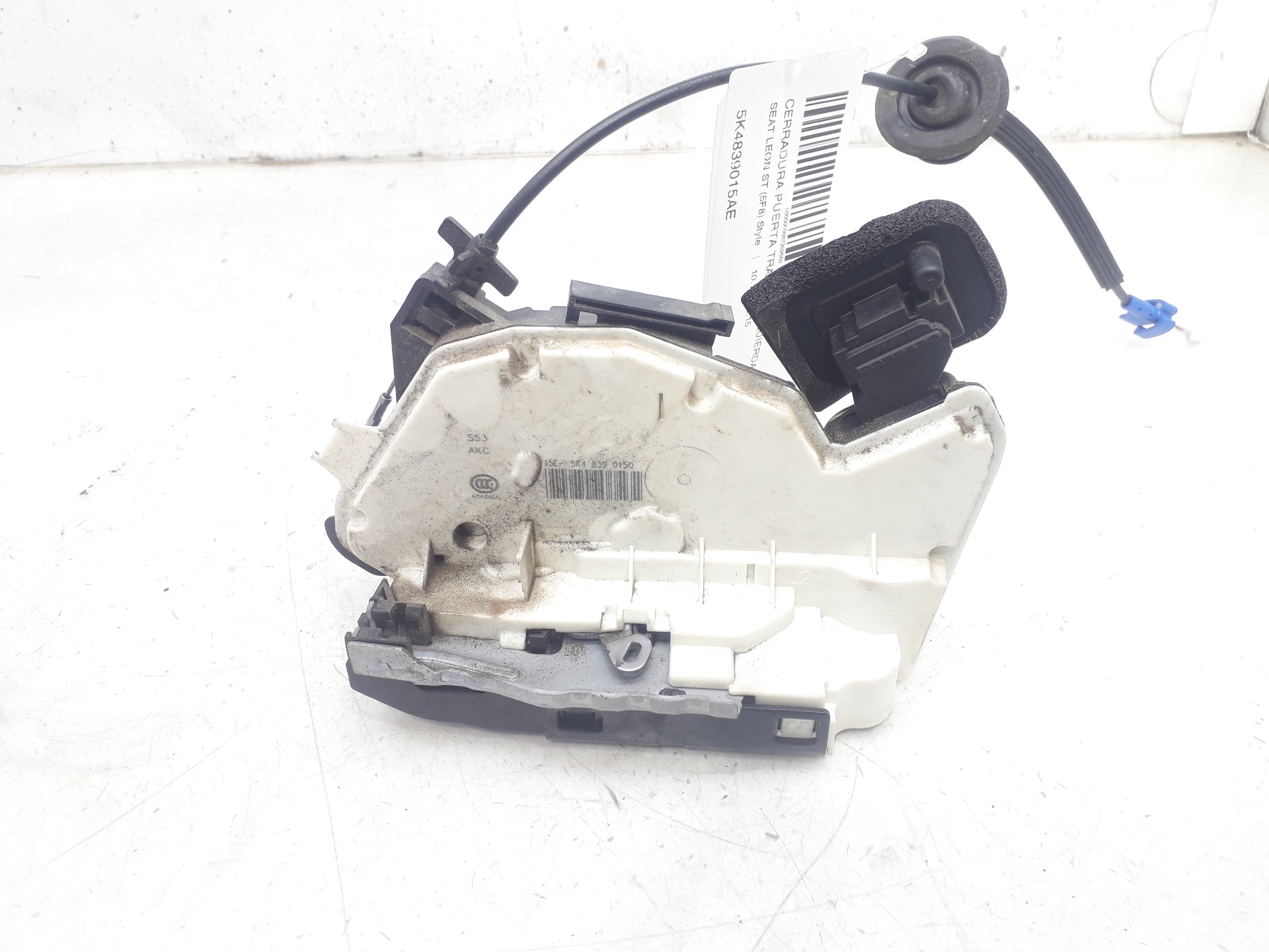 SEAT Leon 3 generation (2012-2020) Rear Left Door Lock 5K4839015AE 24050700