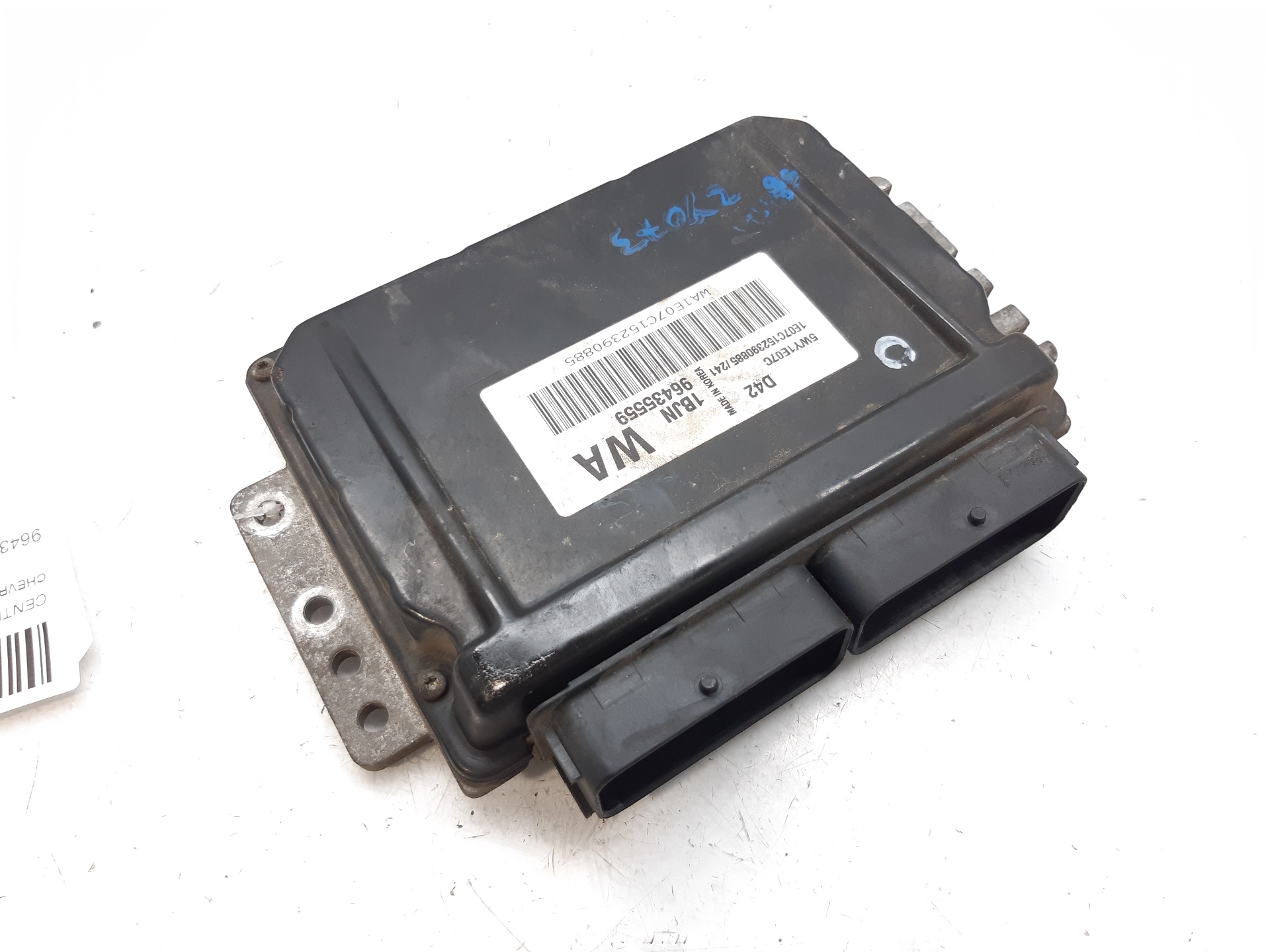 DAEWOO Kalos 1 generation (2002-2020) Motorstyrenhet ECU 96435559 18797333