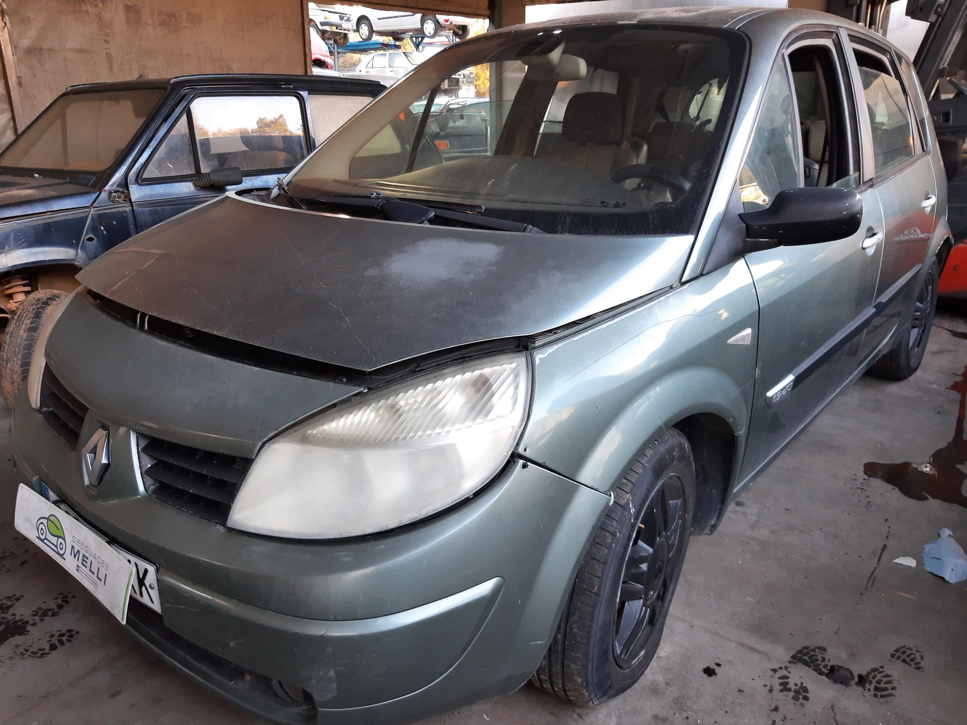 RENAULT Scenic 2 generation (2003-2010) Variklio kompiuteris 8200310863 18745237