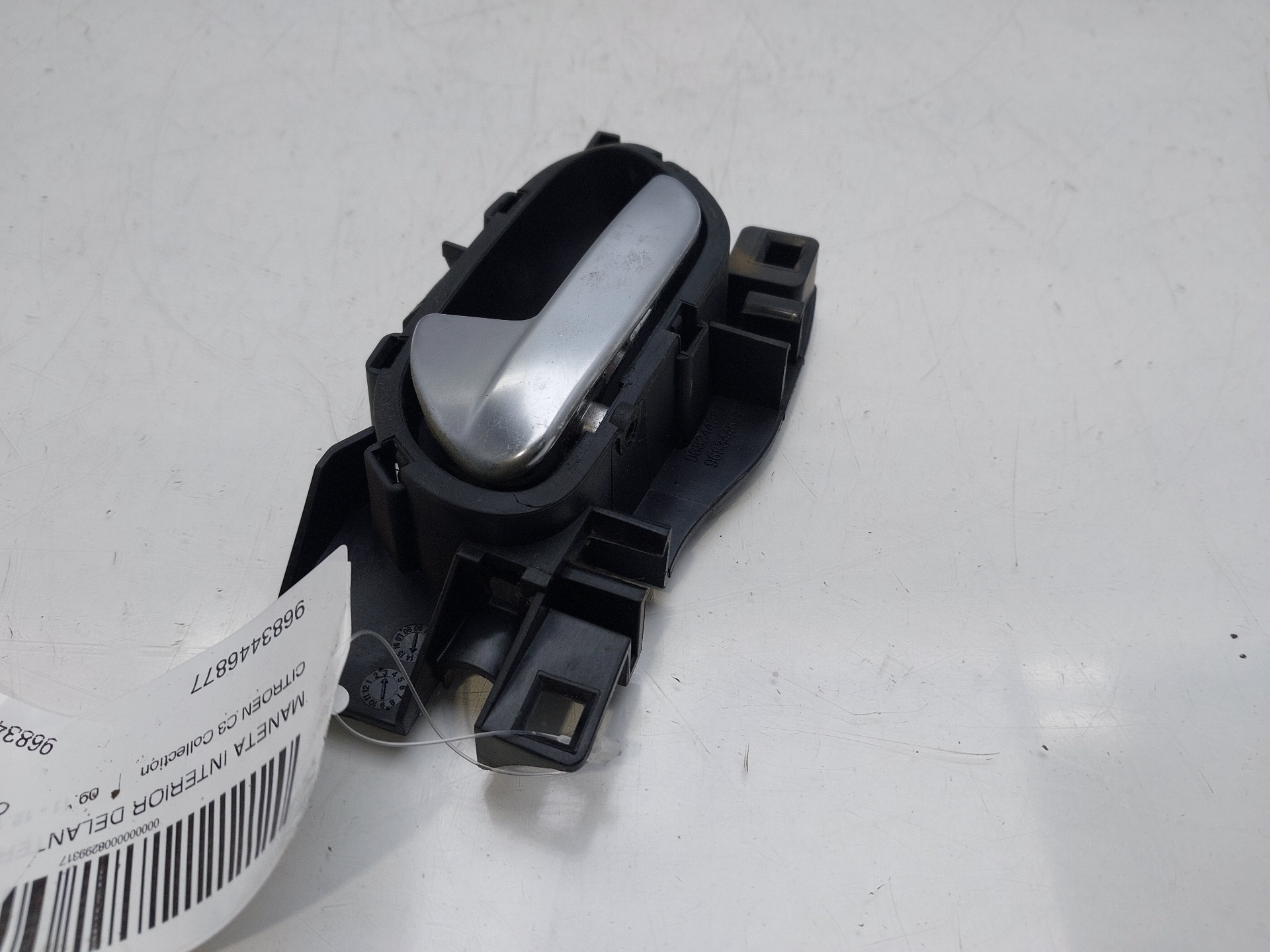 CITROËN C1 1 generation (2005-2016) Front Left Door Interior Handle Frame 9683446877 21533875