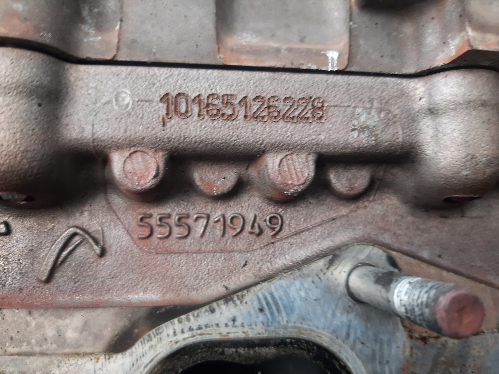 OPEL Astra J (2009-2020) Engine Cylinder Head 55571949 23888594