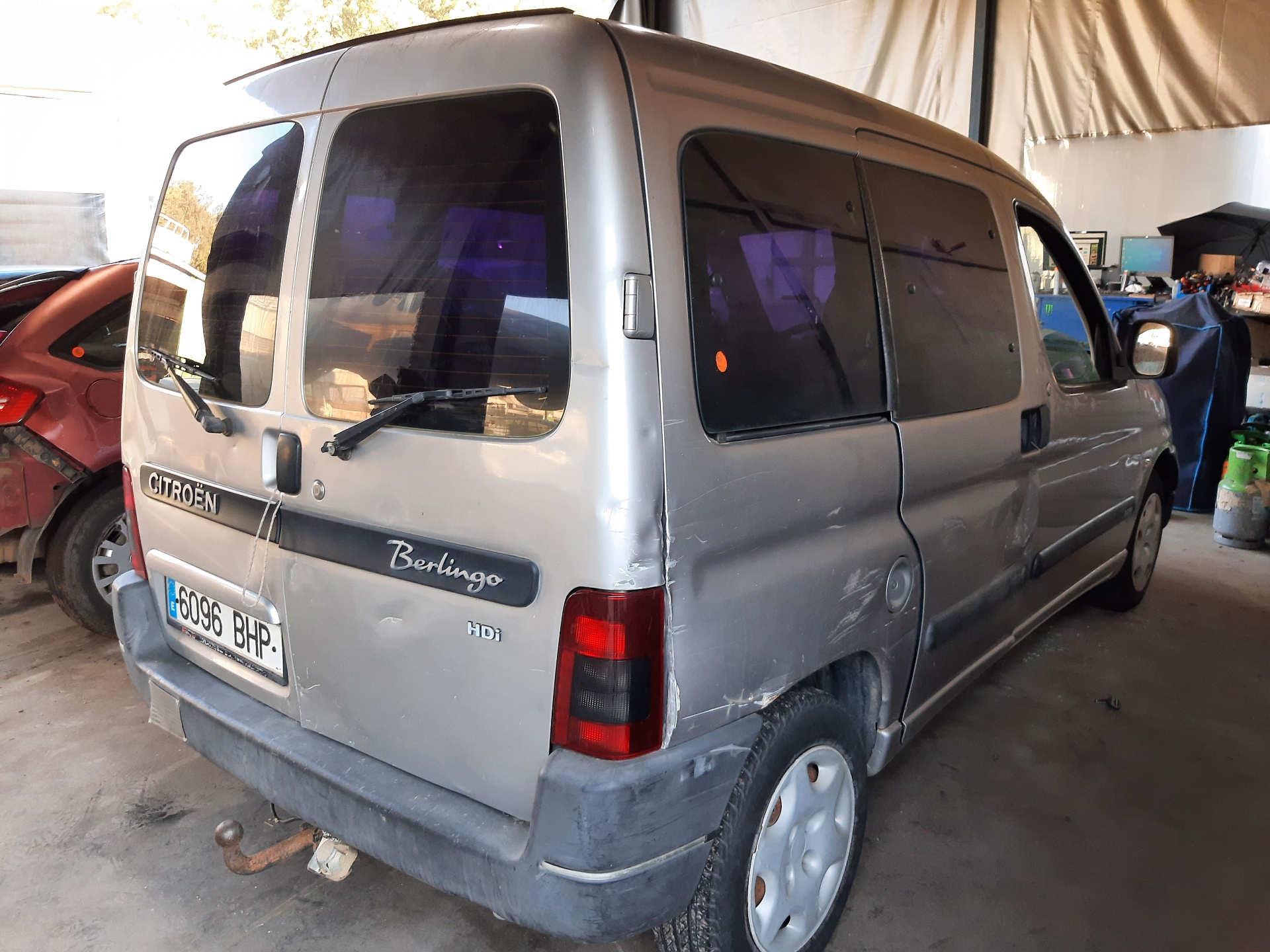 CITROËN Berlingo 1 generation (1996-2012) Защита от солнца левая 8143WE 24054302