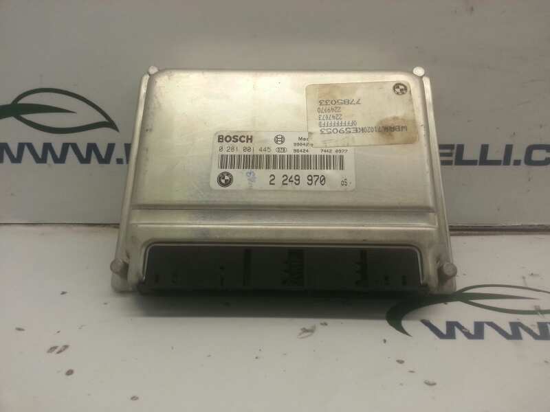 BMW 3 Series E46 (1997-2006) Engine Control Unit ECU 0281001445 20167470