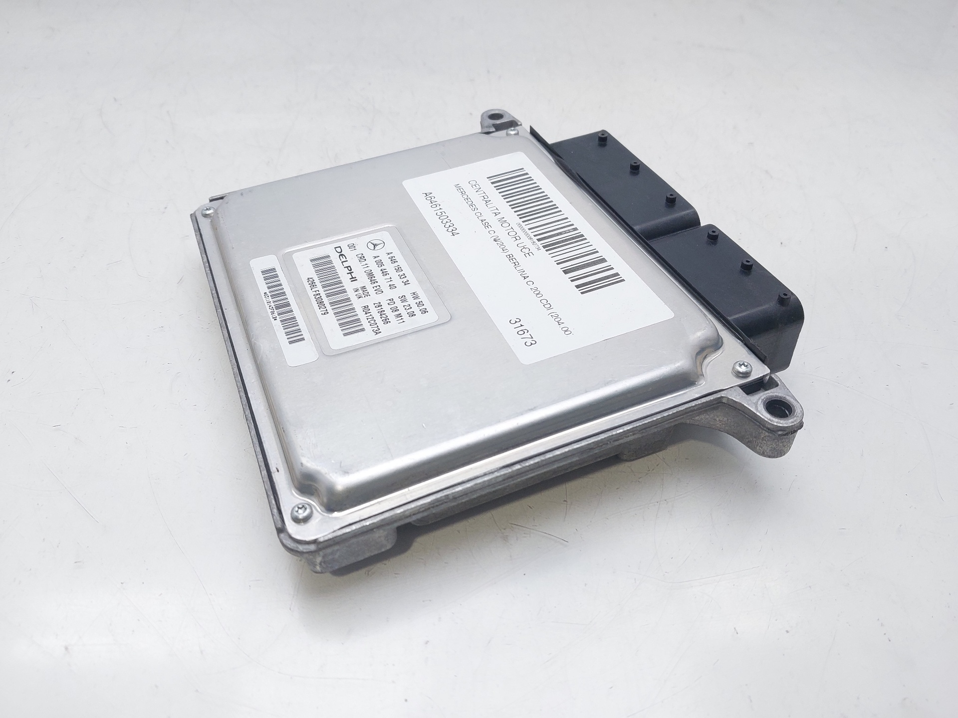 MERCEDES-BENZ C-Class W204/S204/C204 (2004-2015) Engine Control Unit ECU A6461503334 20414466