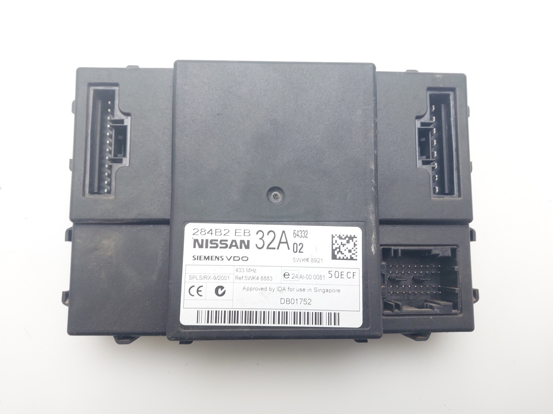 NISSAN NP300 1 generation (2008-2015) Muut ohjausyksiköt 284B2EB32A 23575036