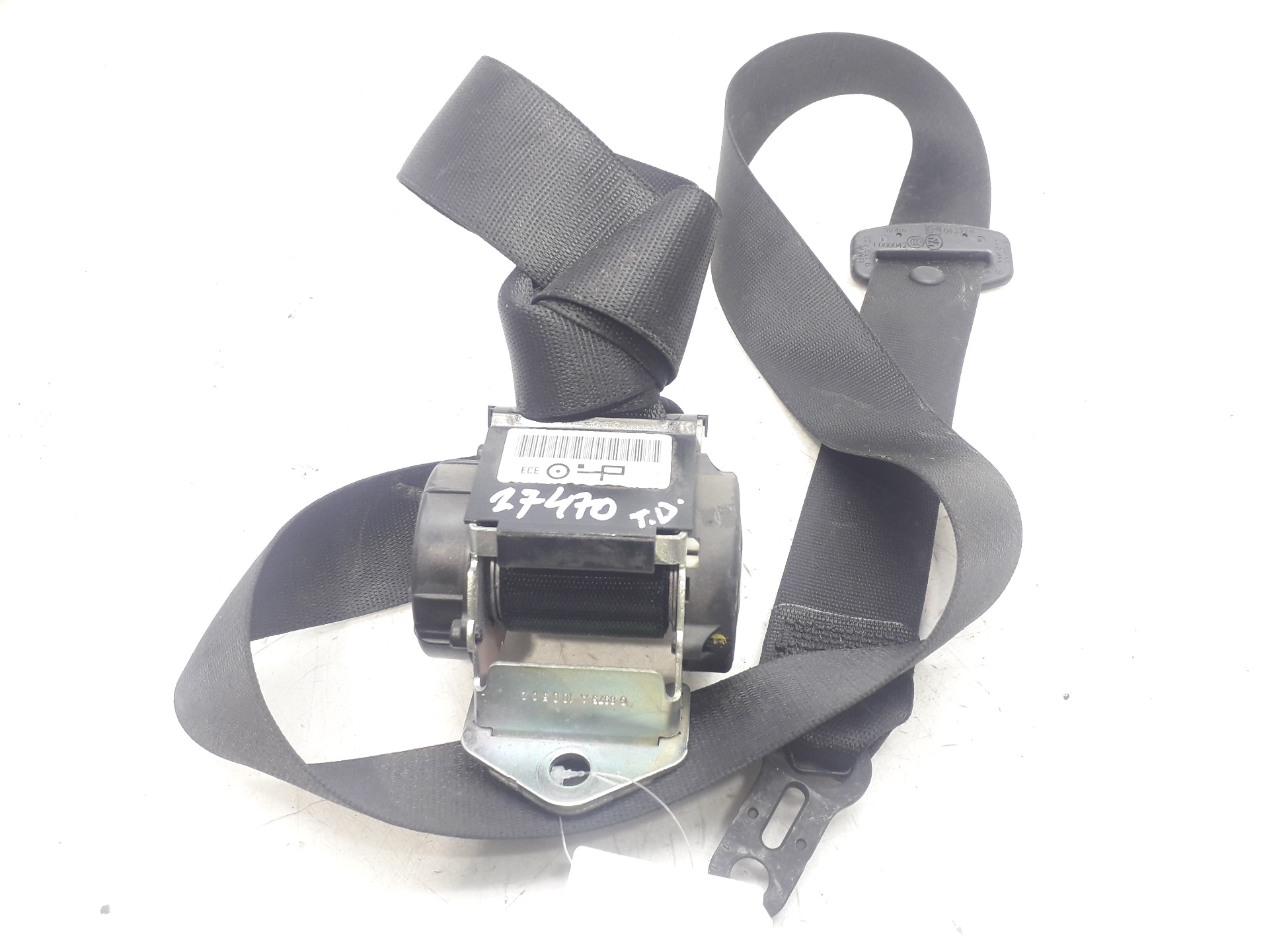 BMW 3 Series E90/E91/E92/E93 (2004-2013) Rear Right Seatbelt 72119139832 22309458