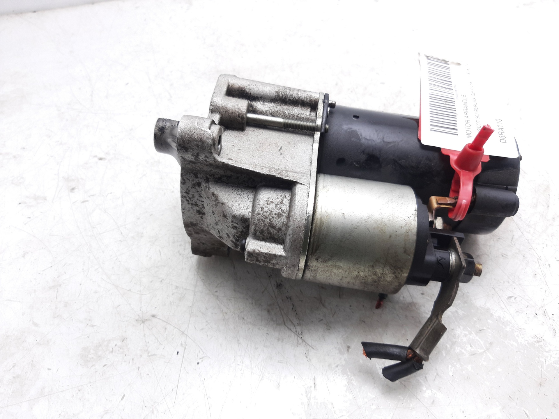 PEUGEOT 307 1 generation (2001-2008) Starter Motor D6RA110 22656166