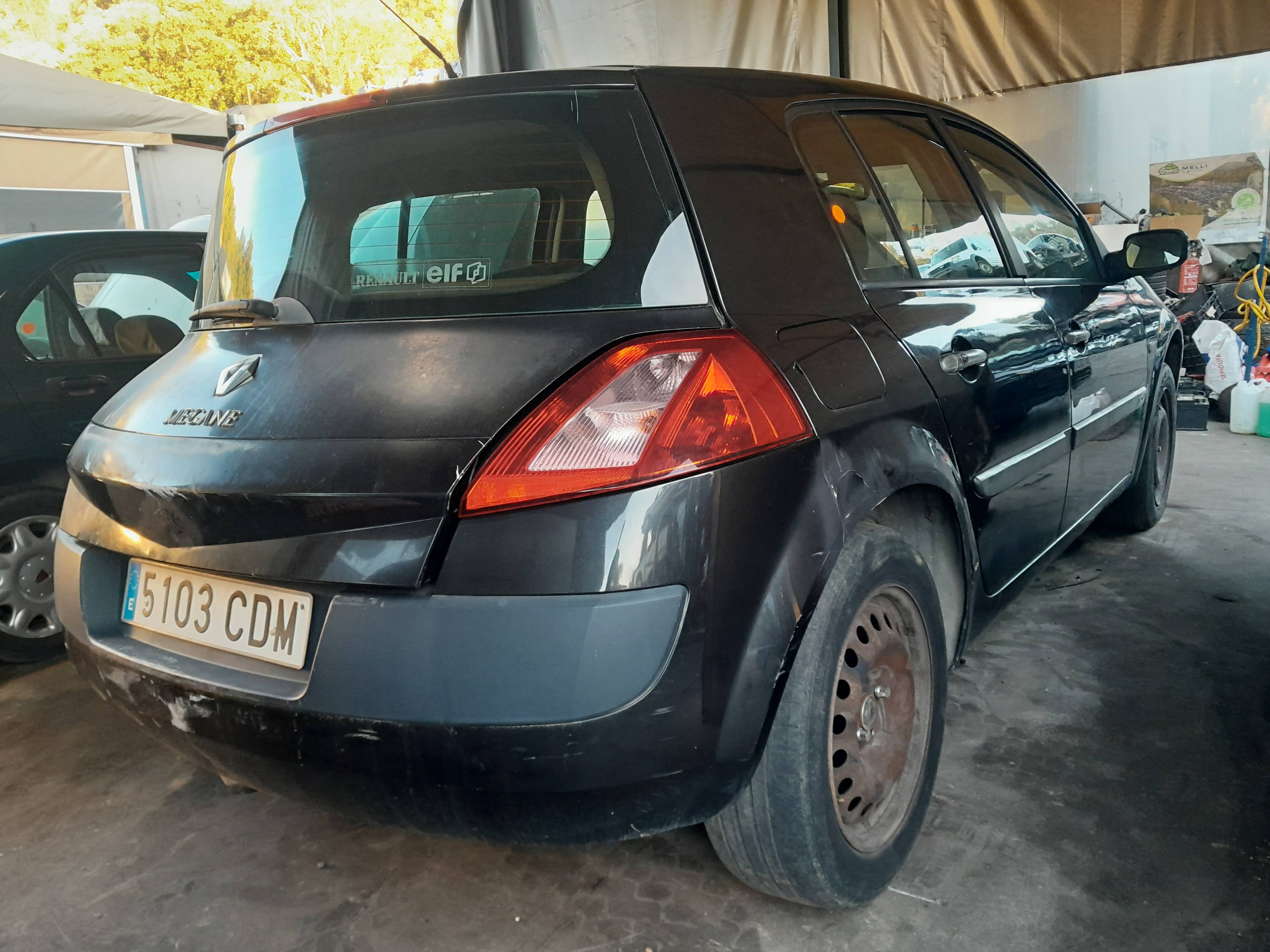 RENAULT Megane 2 generation (2002-2012) Стеклоподъемник задней левой двери 8201010924 22560117