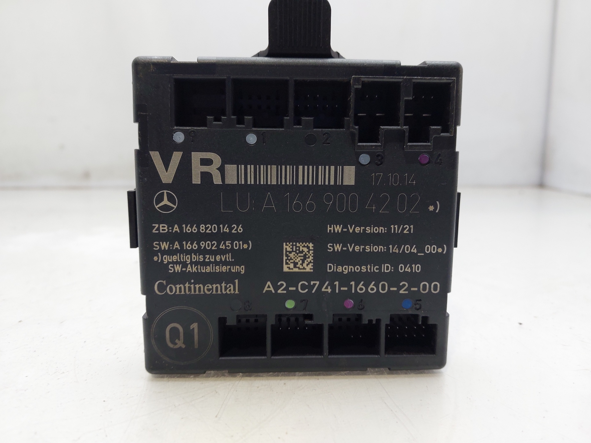 MERCEDES-BENZ A-Class W176 (2012-2018) Other Control Units A1668201426 22560808