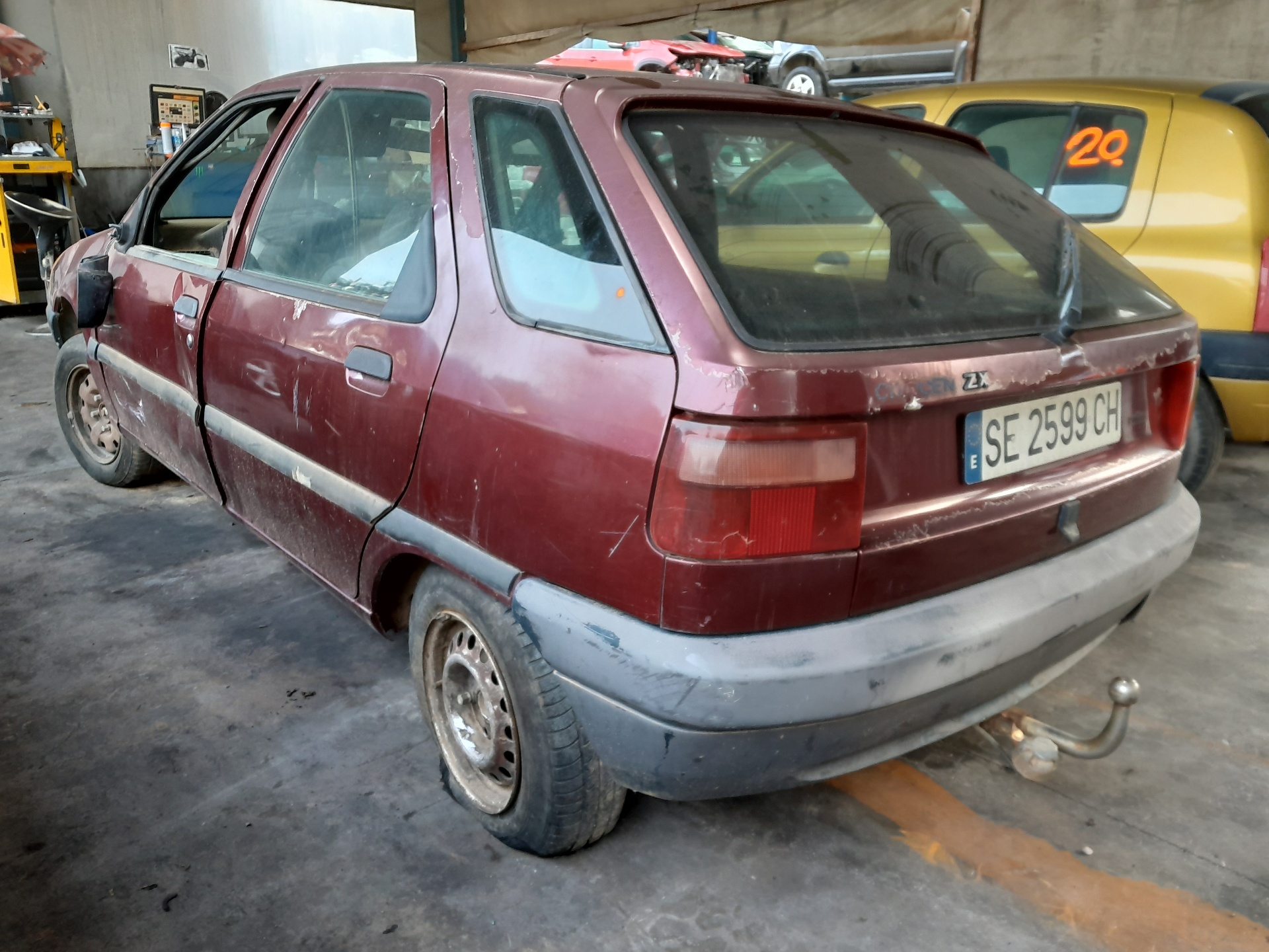 CITROËN ZX 1 generation (1991-1997) Фара передняя правая 95656541 21464819