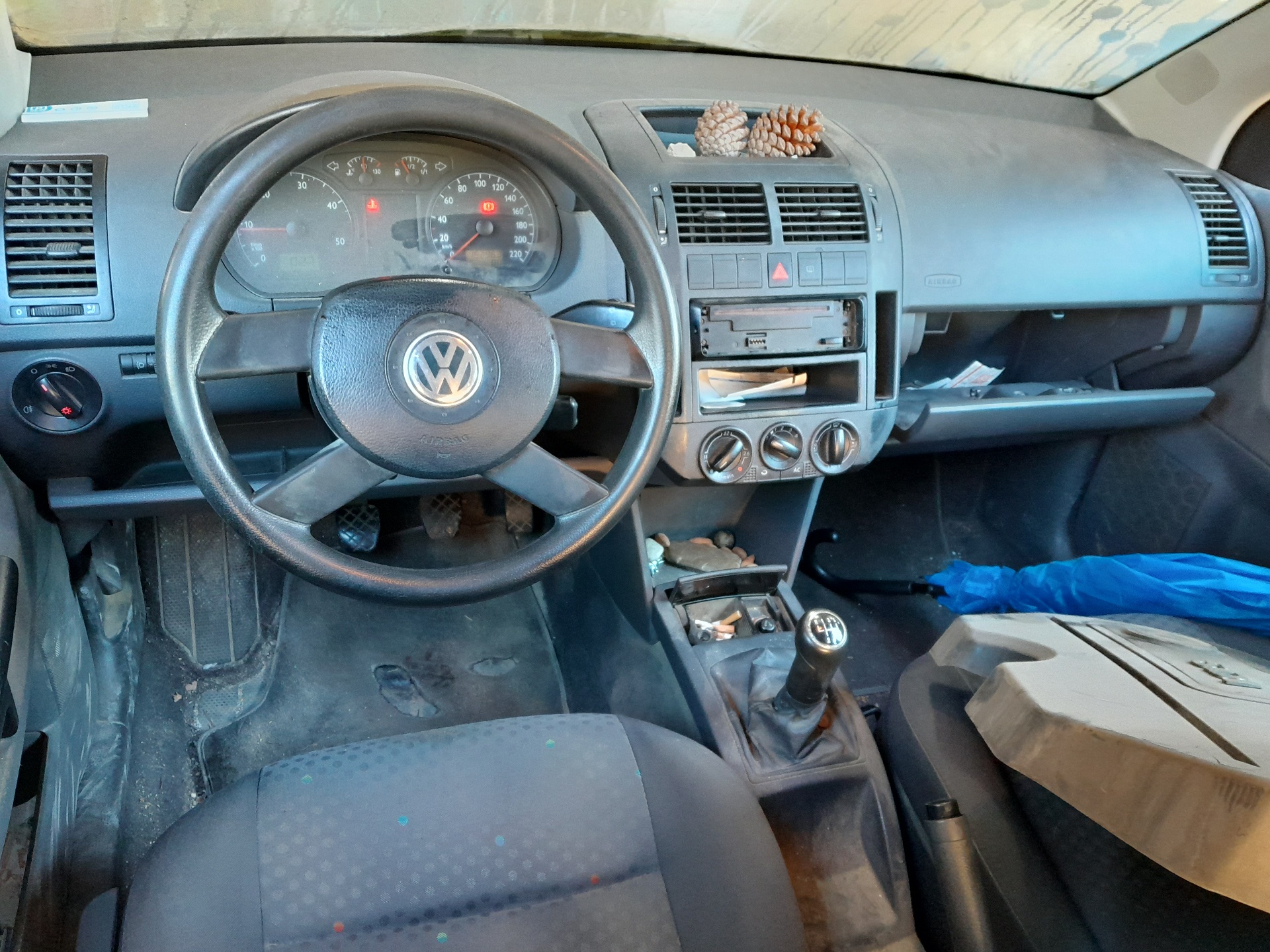 VOLKSWAGEN Polo 4 generation (2001-2009) Зеркало передней правой двери 6Q0857934 22495937