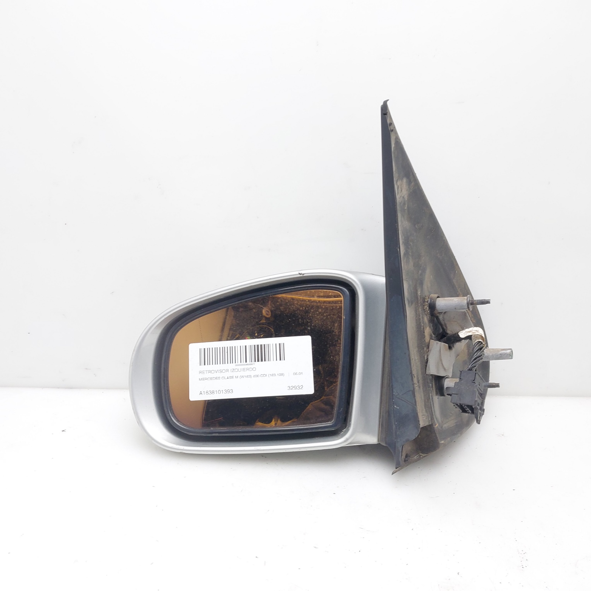 MERCEDES-BENZ M-Class W163 (1997-2005) Left Side Wing Mirror A1638101393 25017881