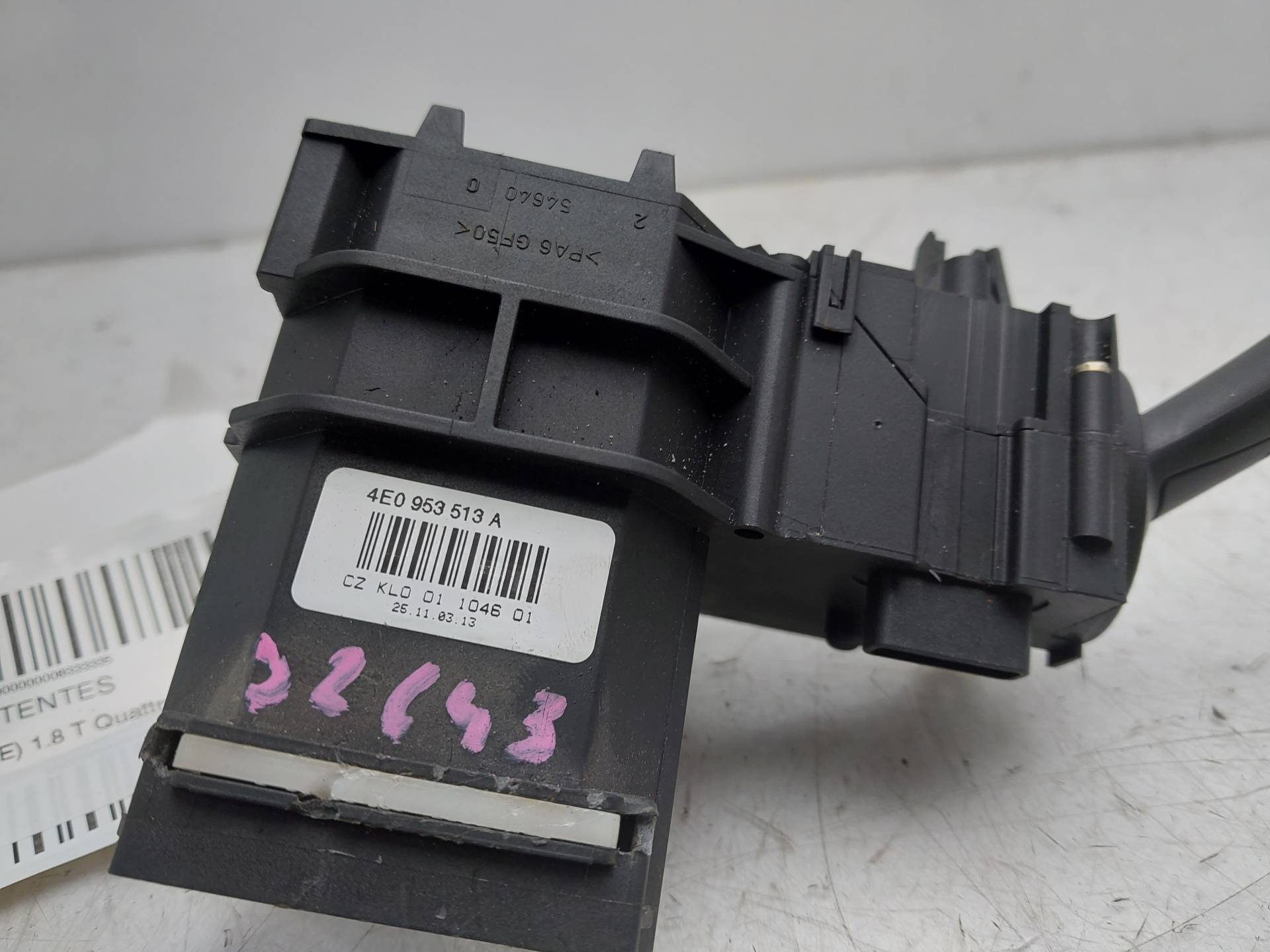 AUDI A4 B6/8E (2000-2005) Turn switch knob 4E0953513A 21708616