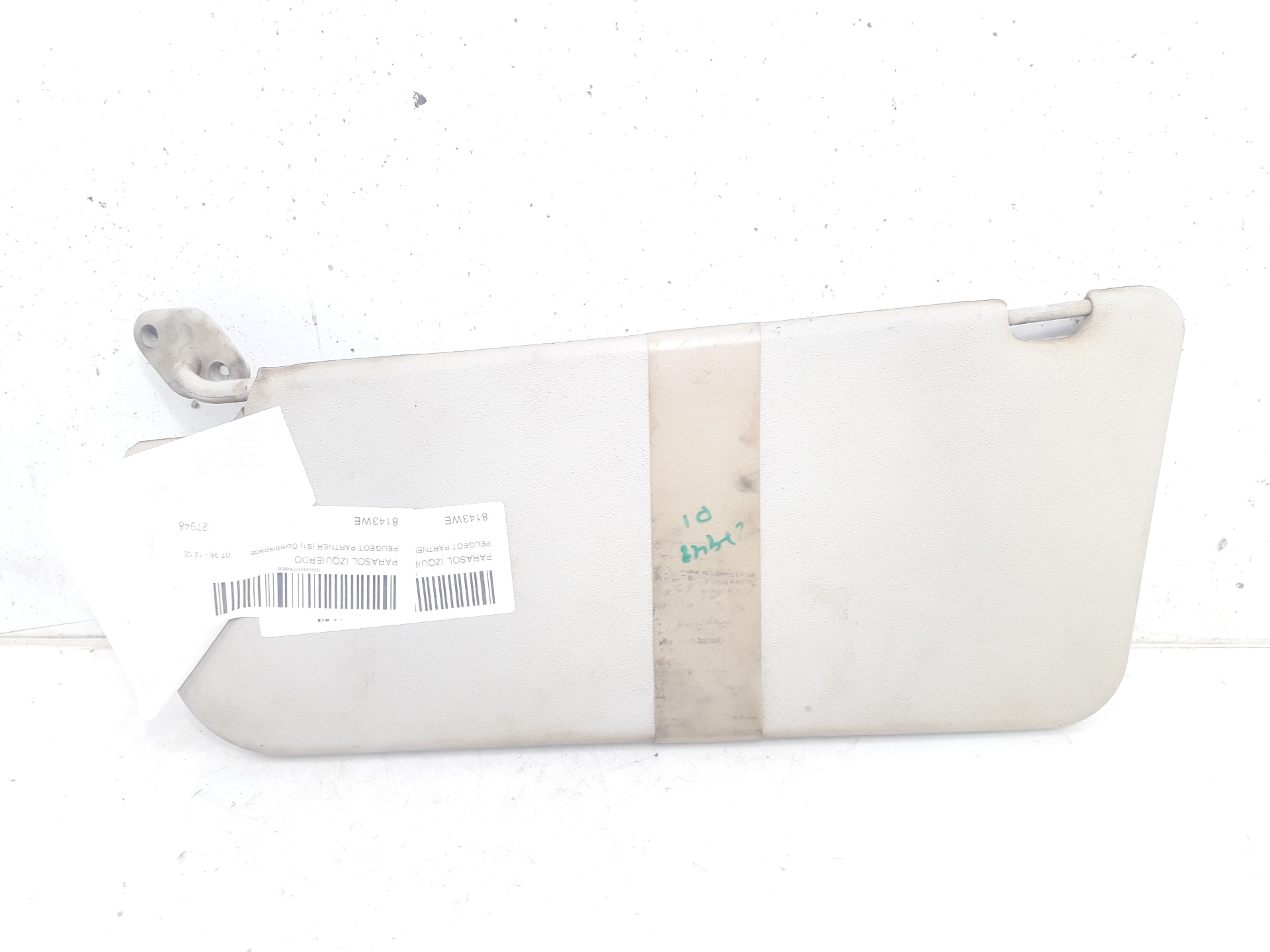 HYUNDAI Partner 1 generation (1996-2012) Left Side Sun Visor 8143WE 18795715