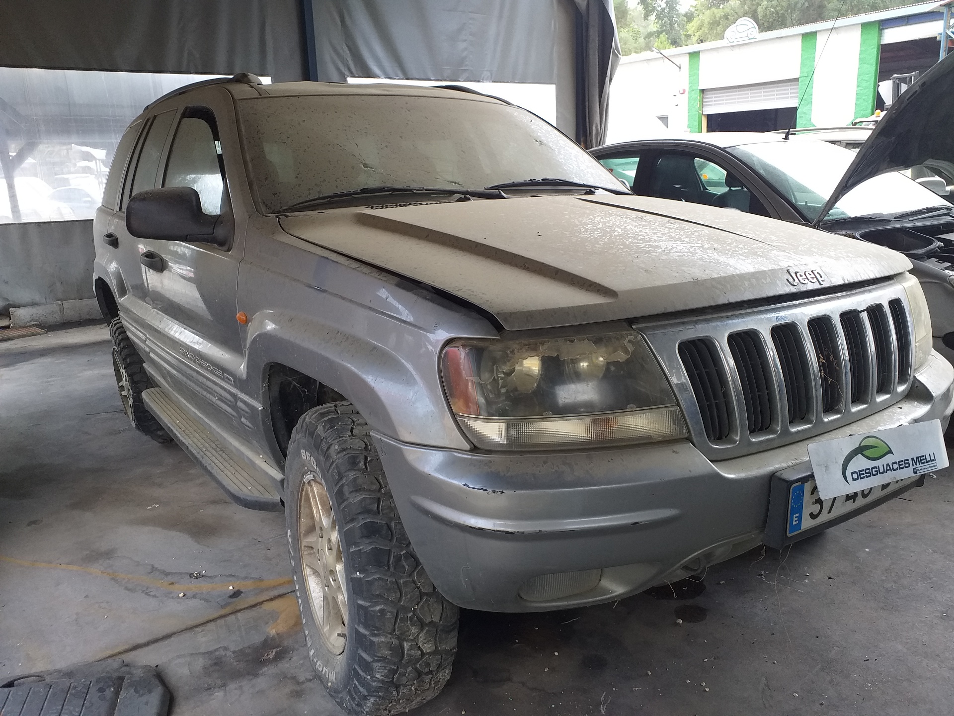 JEEP Grand Cherokee 2 generation (WJ) (1999-2004) Дверь задняя правая 55136700AG 18714280