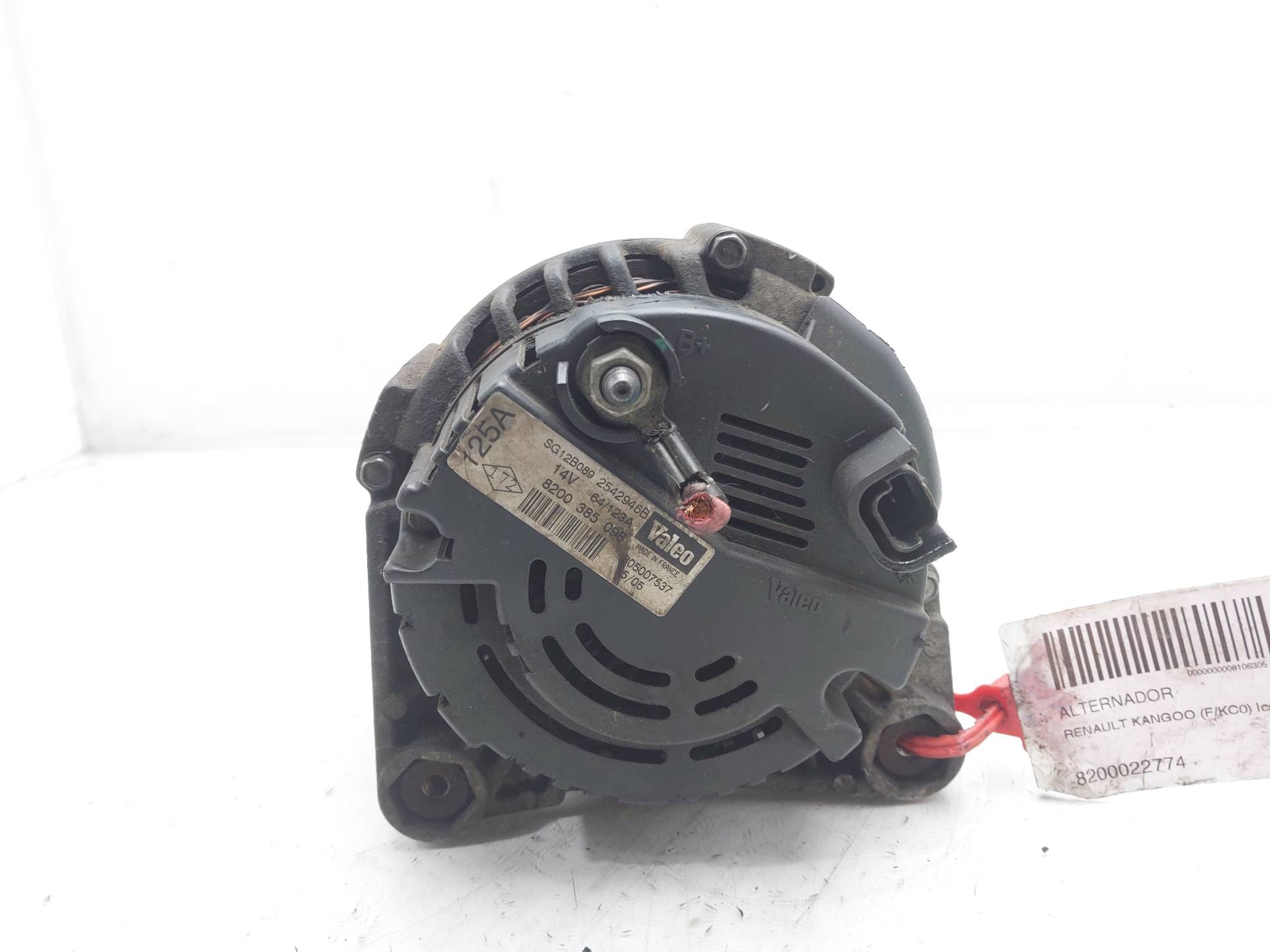 ACURA Kangoo 1 generation (1998-2009) Alternator 8200022774 25268895