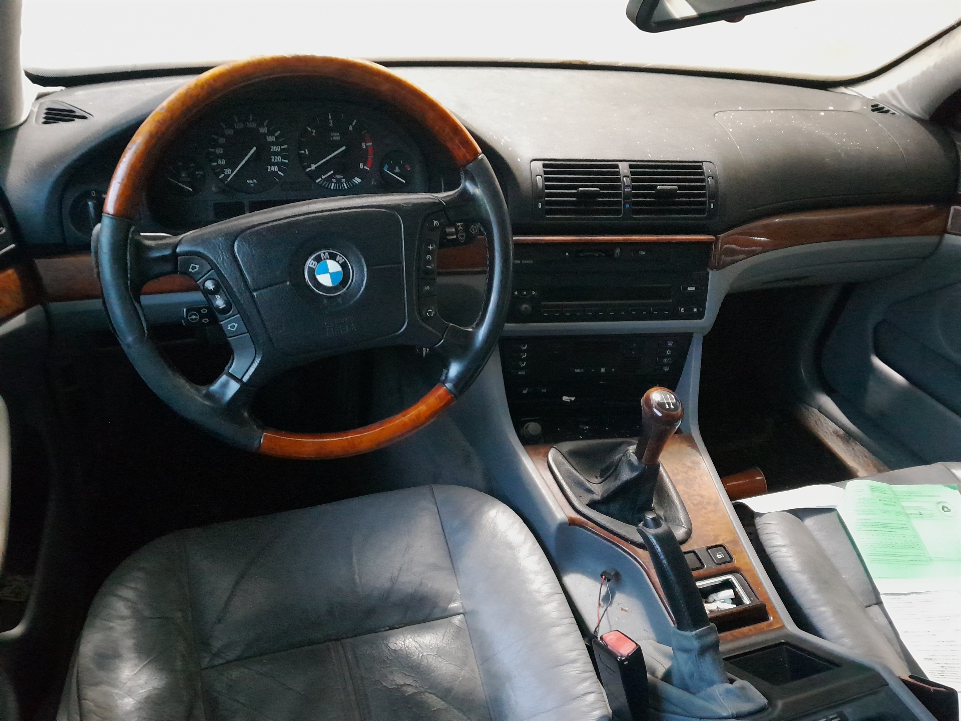 BMW 5 Series E39 (1995-2004) Priekinių kairių durų langų pakėlimo mygtukai 6904306 22491217