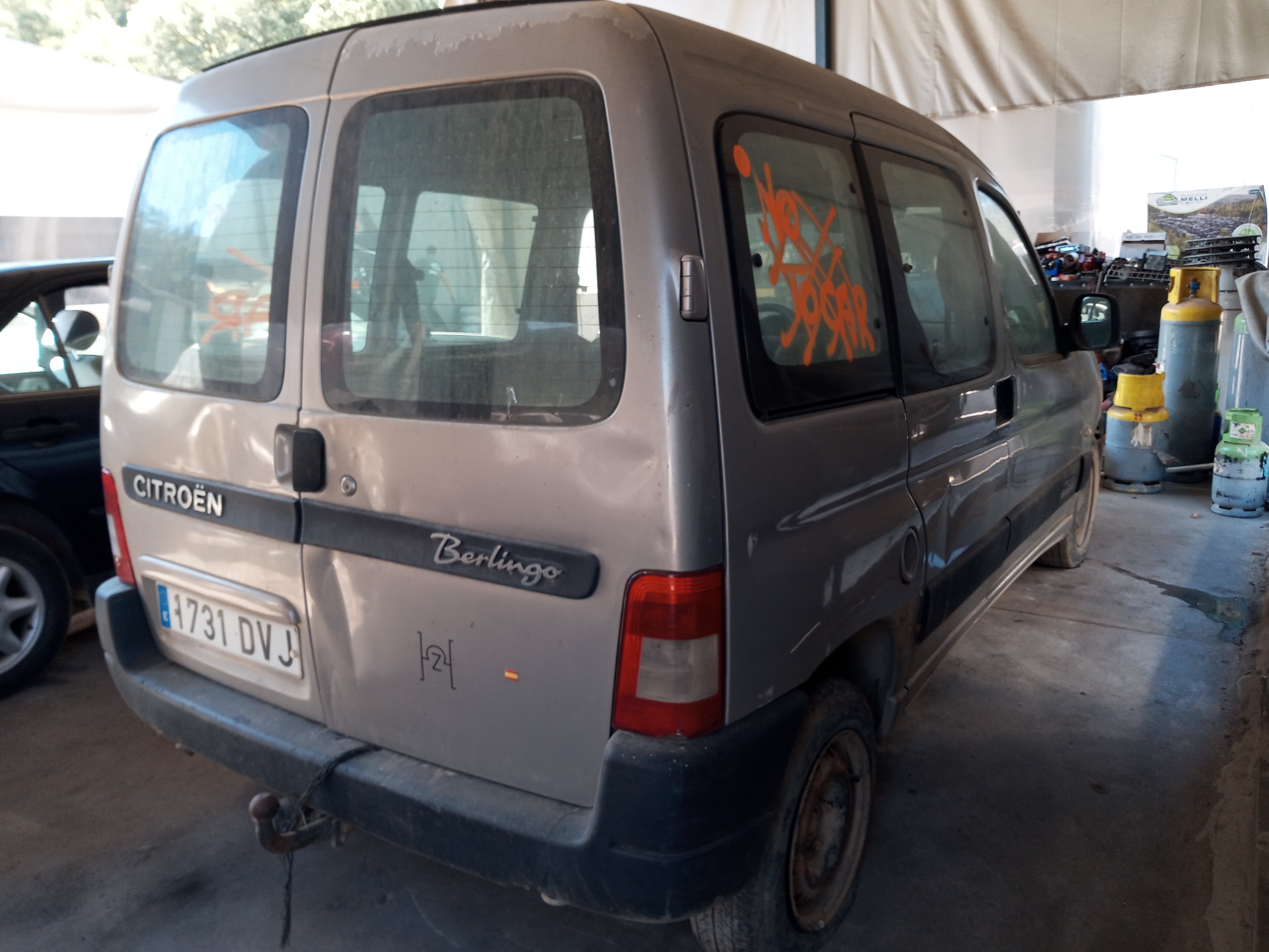 CITROËN Berlingo 1 generation (1996-2012) Jobb első ajtó zárja 9136J4 18713191