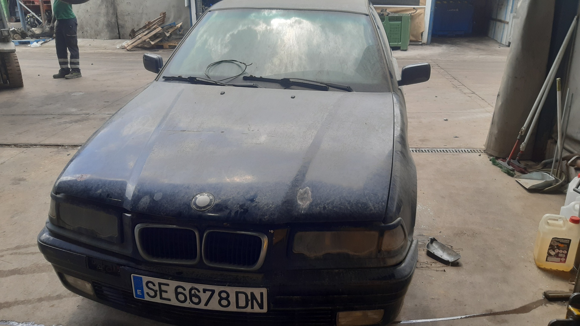 BMW 3 Series E36 (1990-2000) Galinis bamperis(buferis) 51128146458 18793741