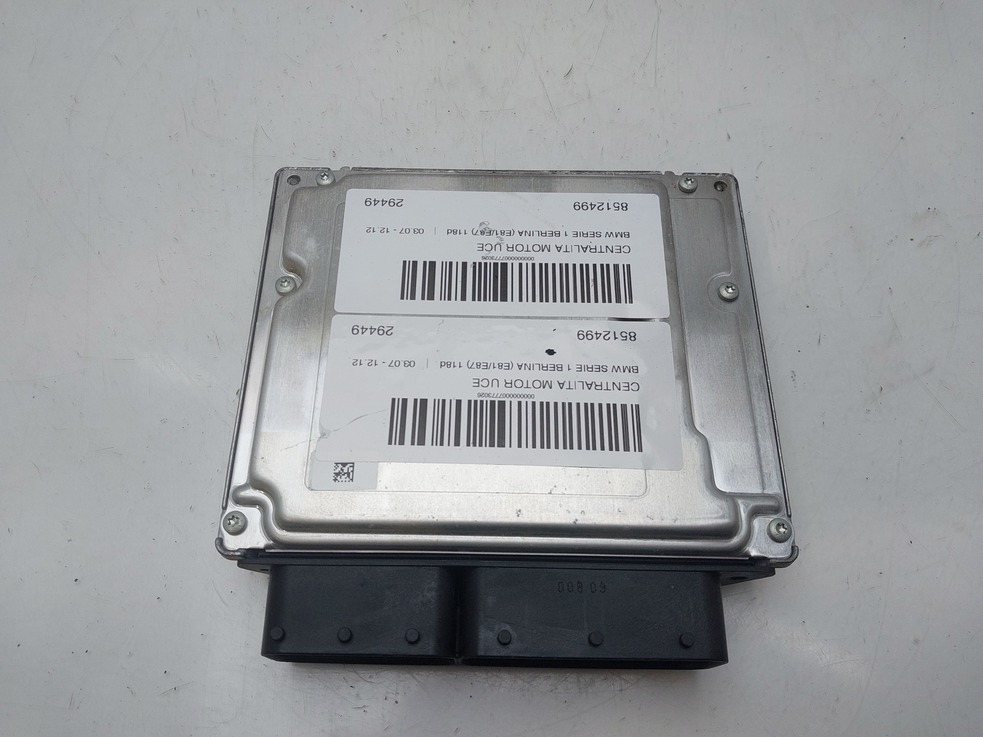 BMW 1 Series E81/E82/E87/E88 (2004-2013) Motorkontrolenhed ECU 8512499 23327177