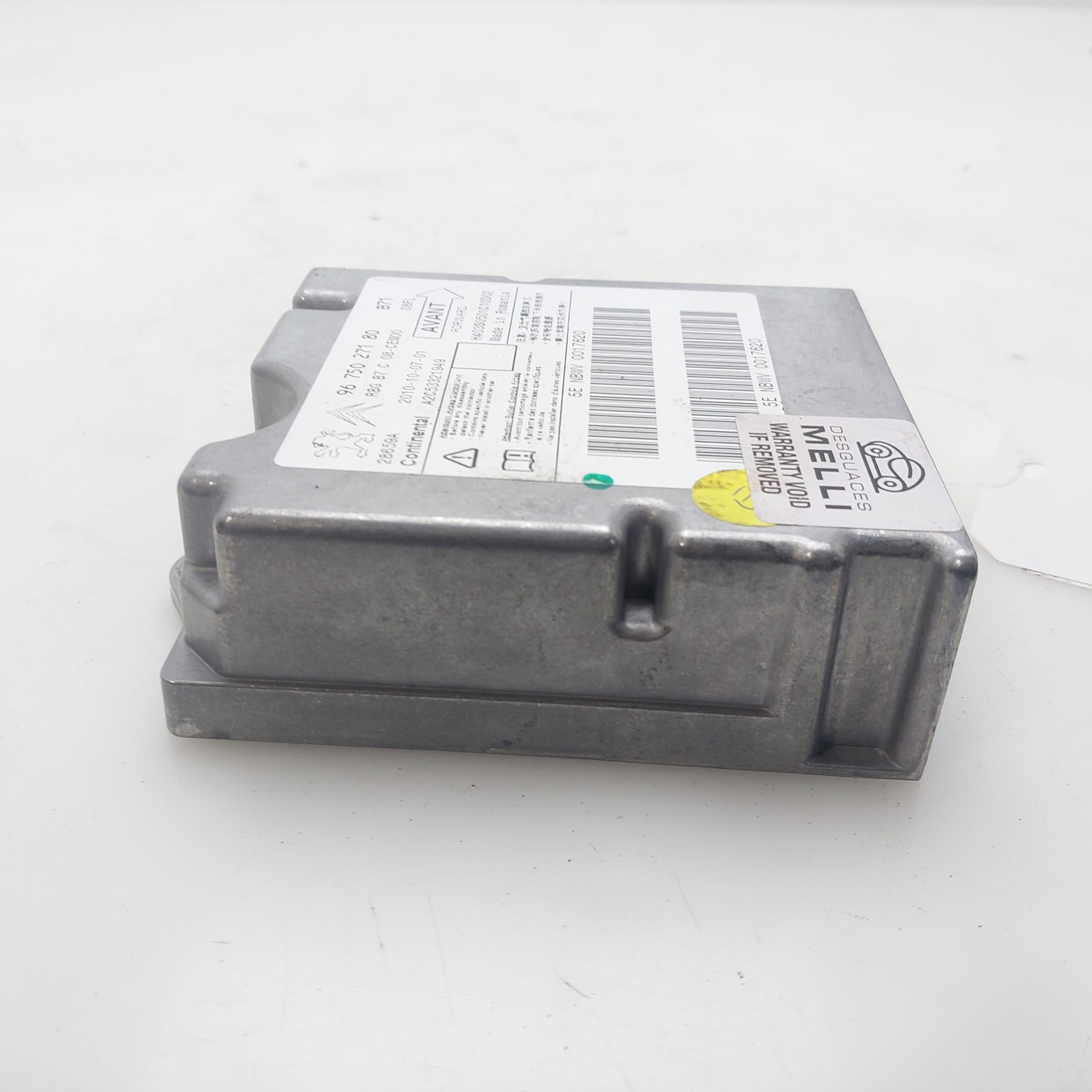 CITROËN C4 2 generation (2010-2024) SRS Control Unit 9675027180 25295674