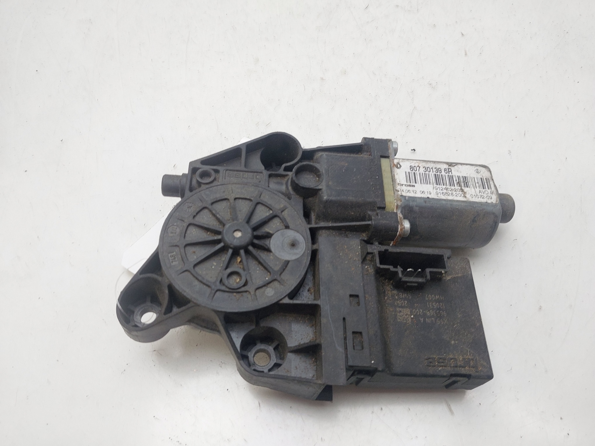 RENAULT Megane 3 generation (2008-2020) Motor de control geam ușă dreapta față 807301396R 23124310