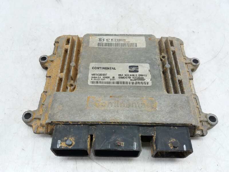 SEAT Toledo 3 generation (2004-2010) Motorkontrolenhed ECU 06A906070C 20181267